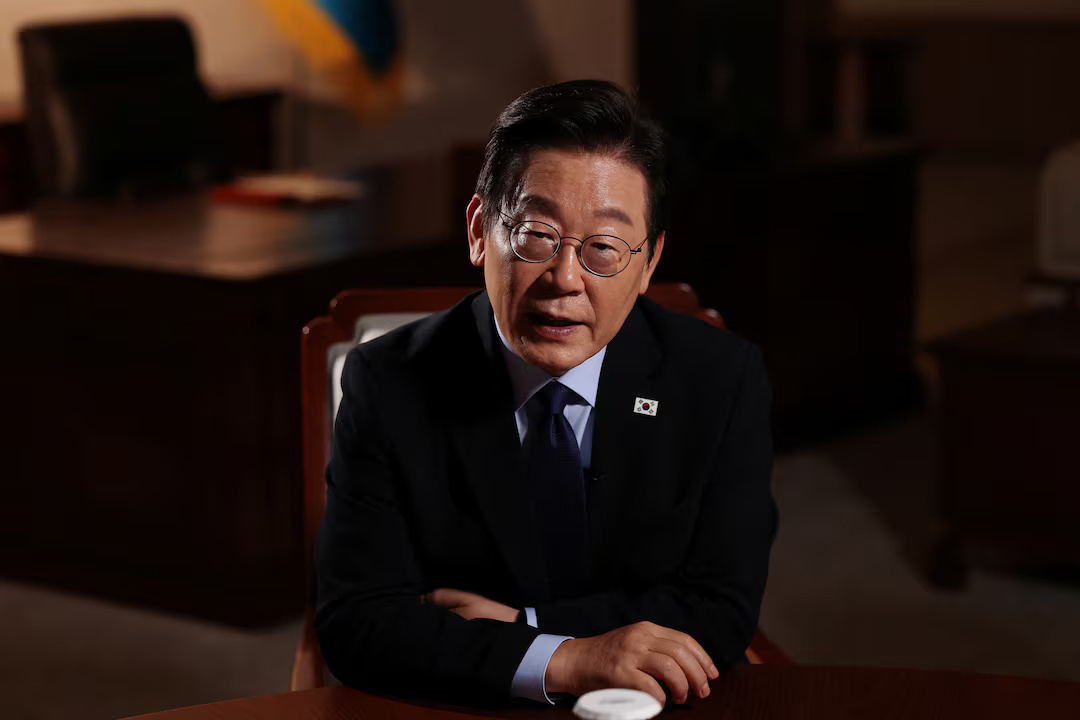 【#李在明称若听信美国将重现金融危机# 】前不久特朗普要求韩国对美投资3500亿