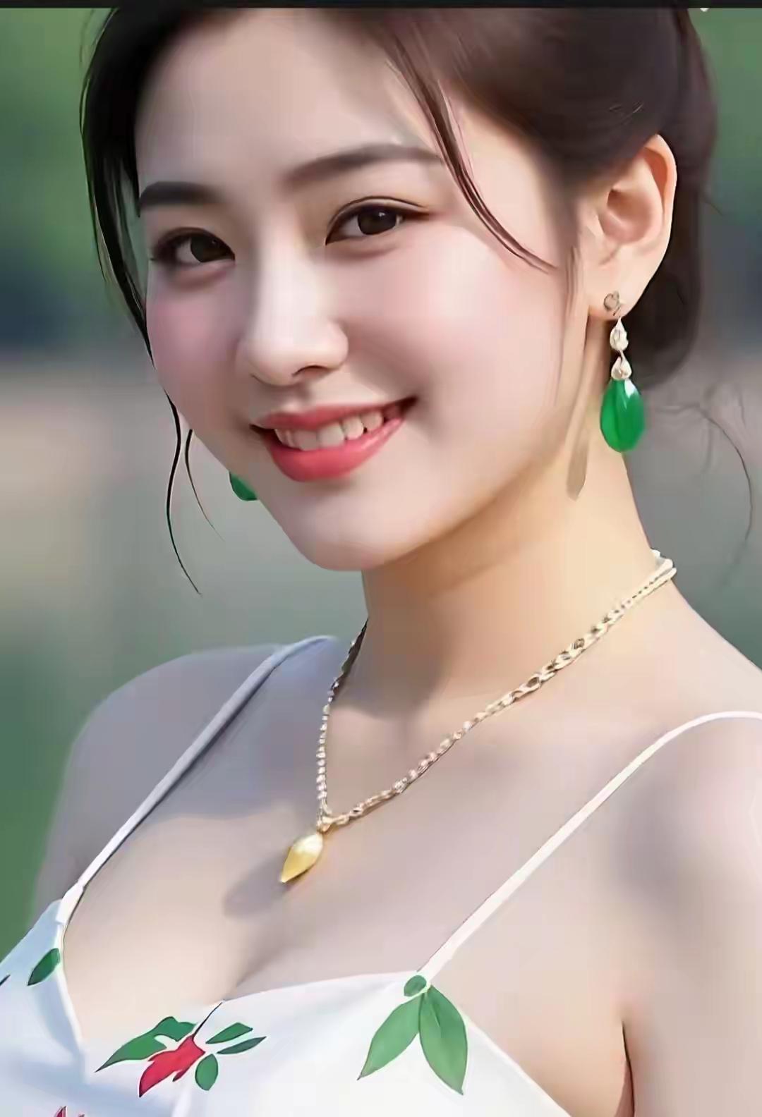 绿色优雅漂亮，