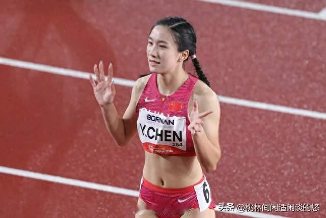 雨夜只差0.15秒！17岁陈妤颉，虽败封神，未来无人可挡