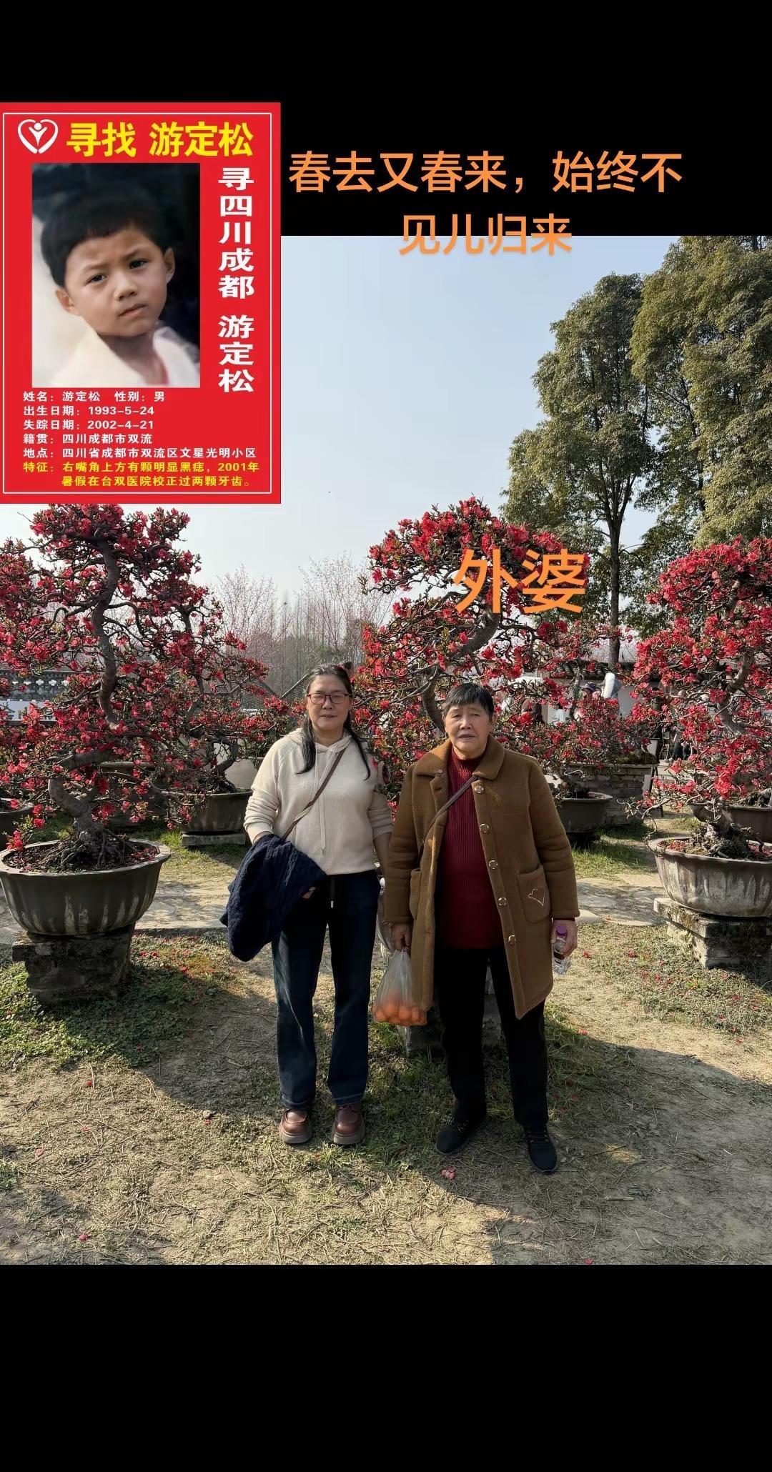 春去又春来，始终不见儿归来，求关注，@上热门🔥🔥🔥 @朱贻灿 @TL汪汪队