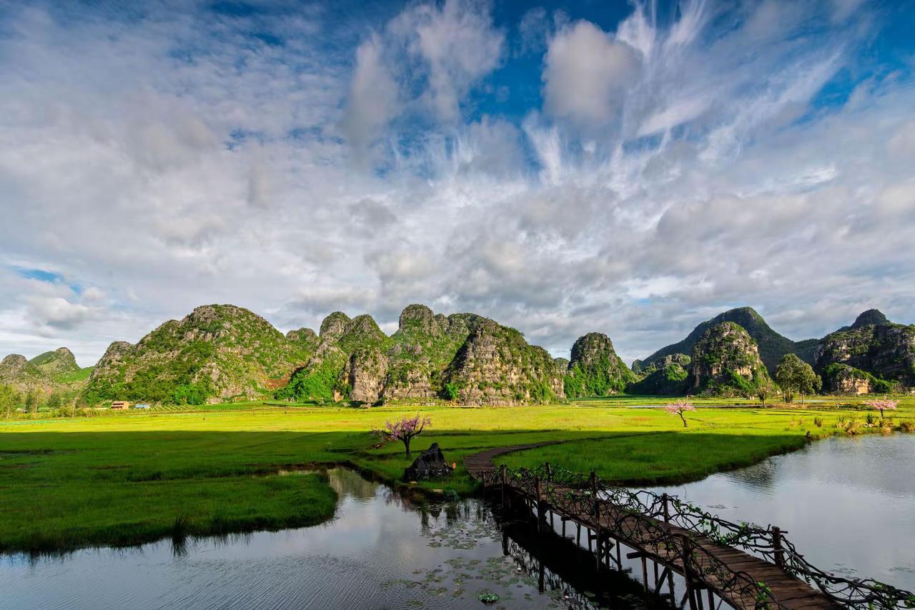 普者黑。普者黑普者黑自然风光 普者黑风景如画的地方