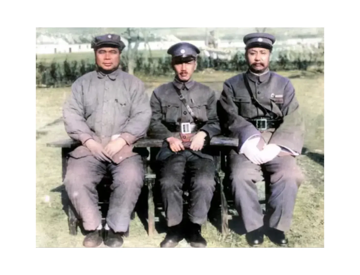 蒋冯阎三位大咖的合影！