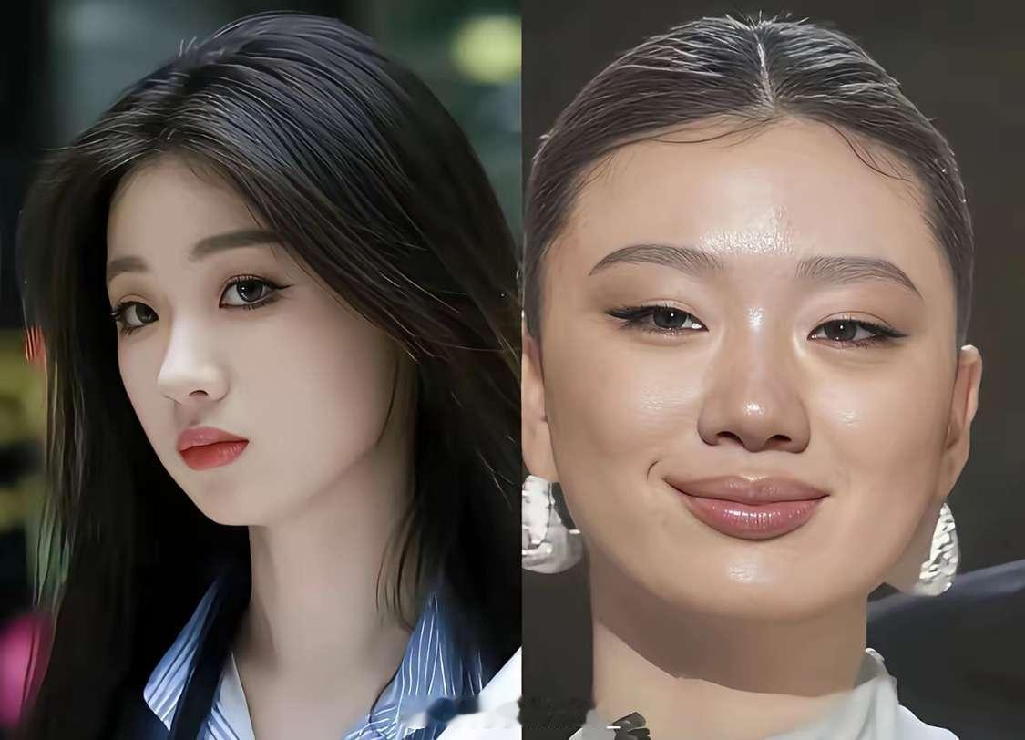 左边的样子是李健学生时，右边的是常石头学生时你喜欢哪个时候的单依纯？ 