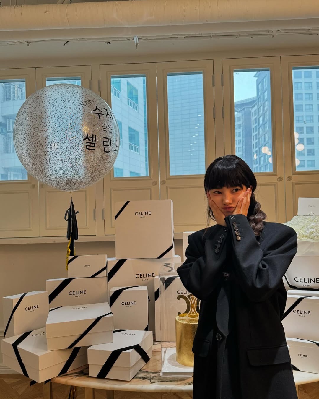 CELINE送给新任全球大使秀智的礼物们…品牌新宠儿就是这样[good][goo