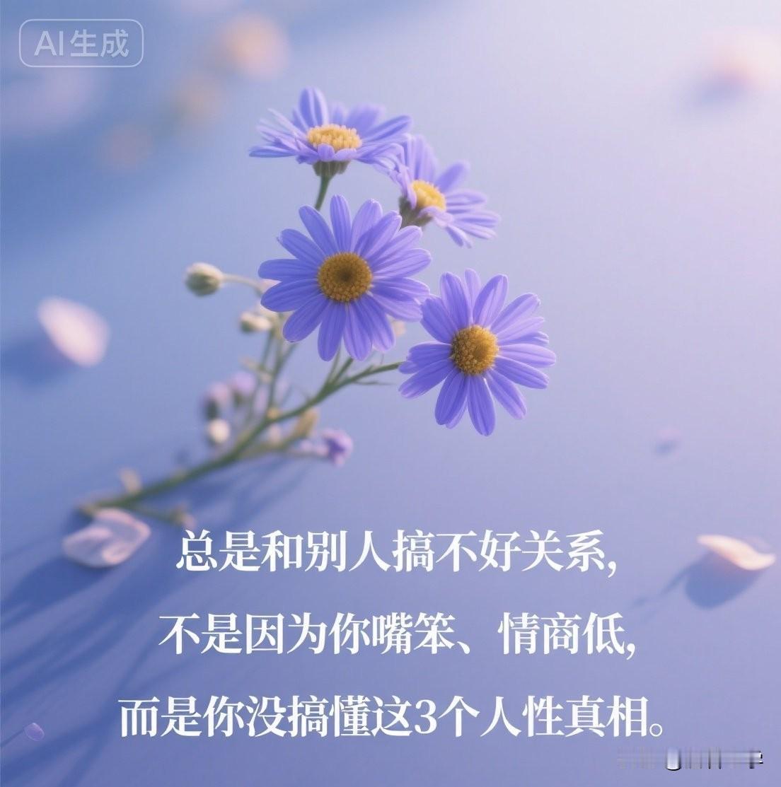 总是和别人搞不好关系，不是因为你嘴笨、情商低，而是你没搞懂这3个人性真相。

你