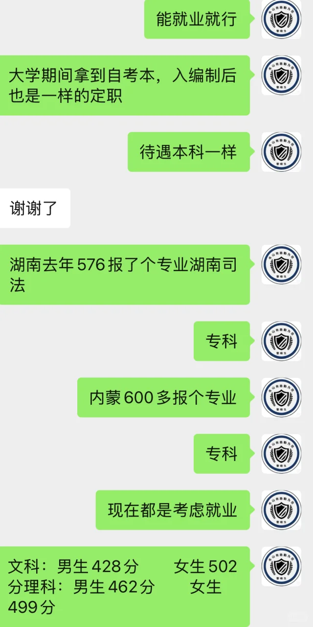 说实话，你觉得高考一本的分数，选择河南司法