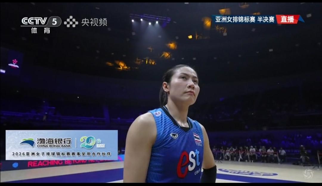 泰国女排自信，冲击日本女排，打得耐心松弛！

开局泰国队落后，追至7平！9平！