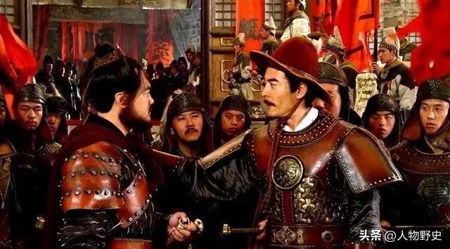 李自成兵败山海关后，一路败退，途中，大将刘宗敏对牛金星的阴险狠毒切齿痛恨，骂道：