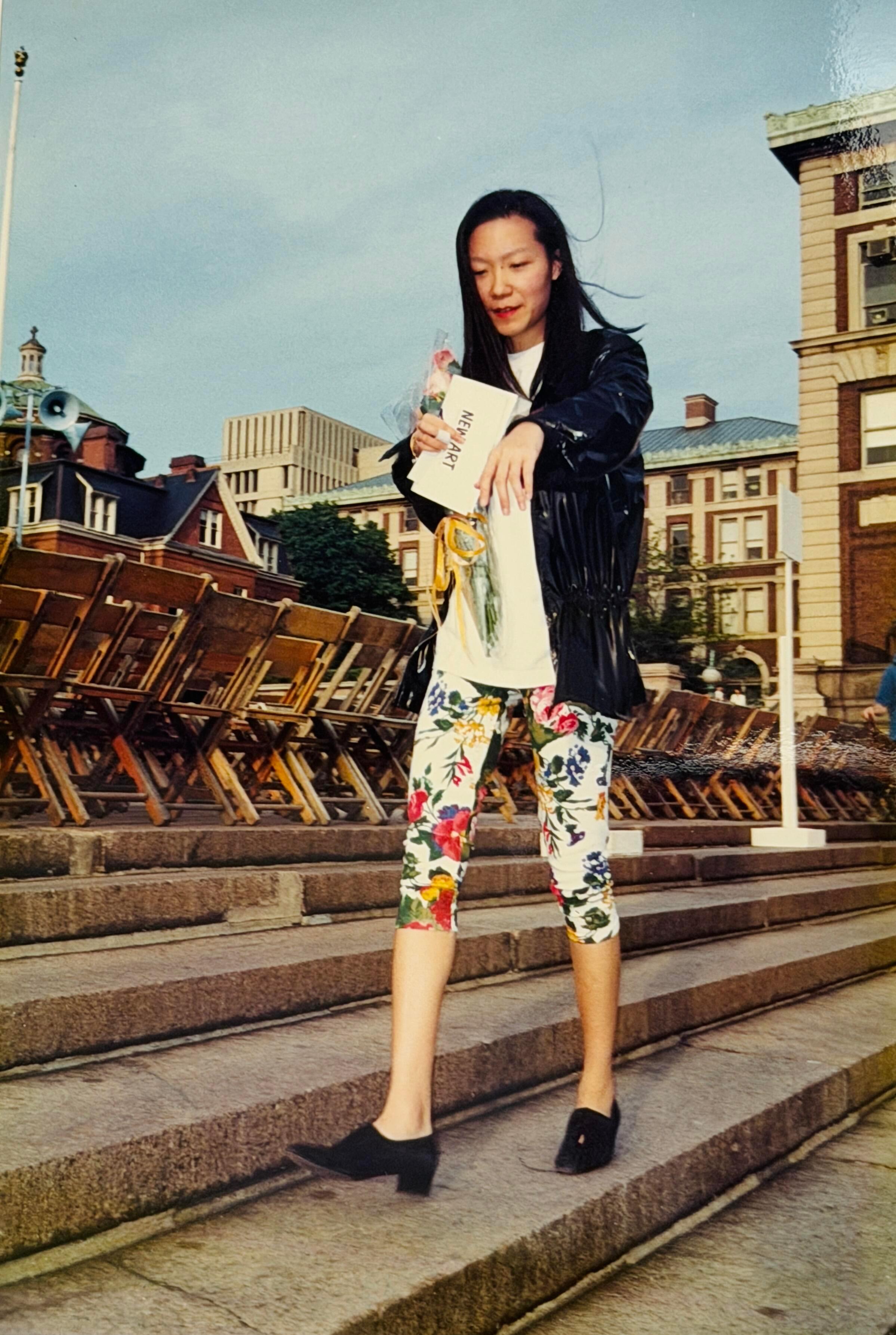 曲家瑞老师这两张旧照也太时髦了吧！！！！ 