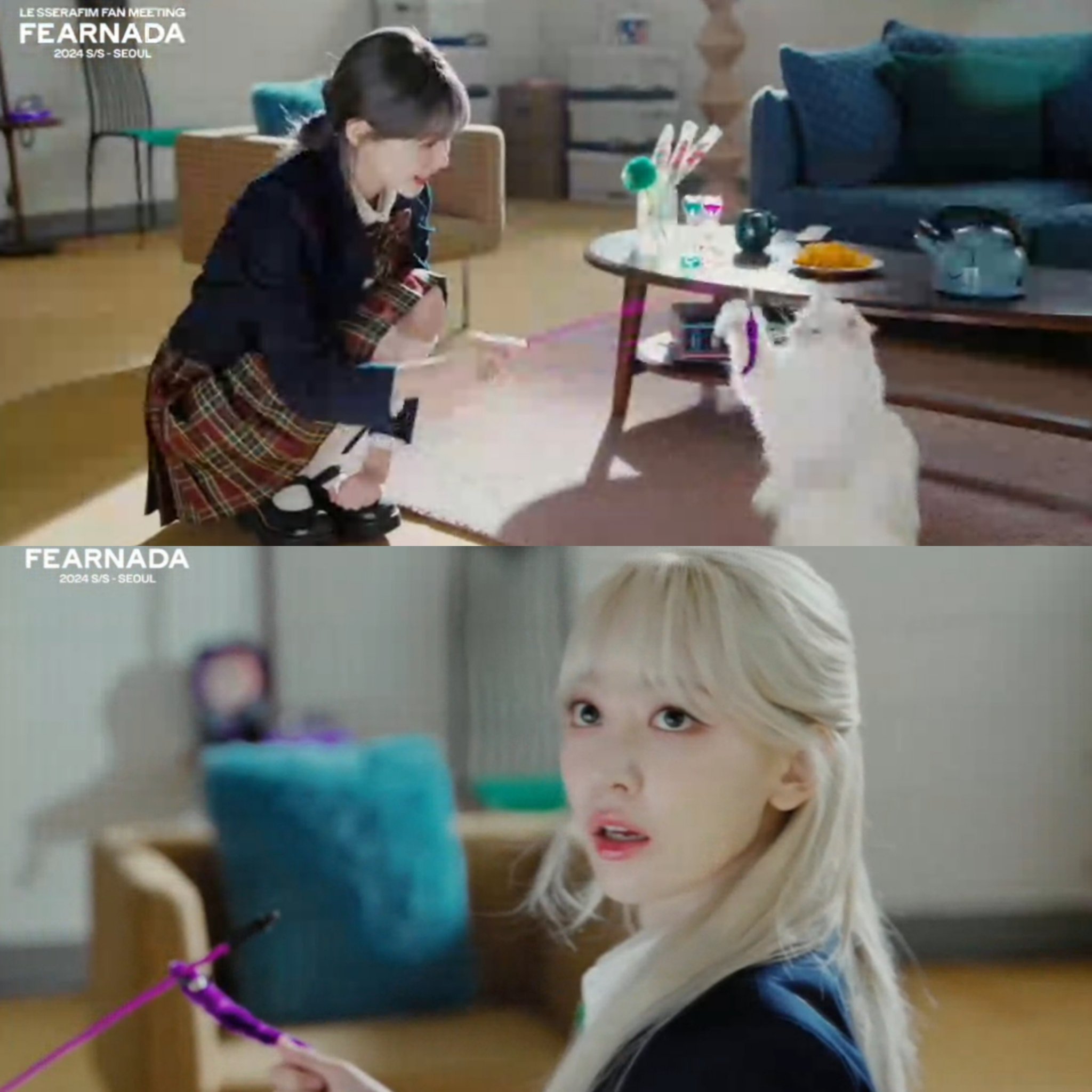 #宮脇咲良[超话]# 小樱的超能力是一天可以变3次猫🐱 ​​​