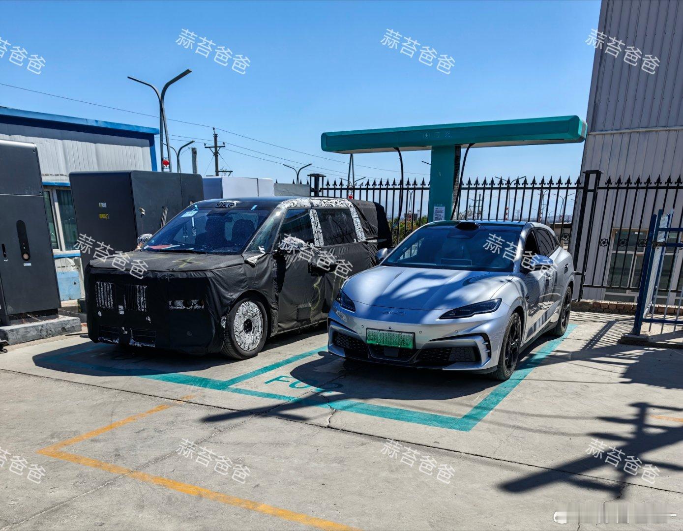 看我在比亚迪闪充站补电时遇见了什么？你们说是友商是为了适配闪充桩做专门的充电测试