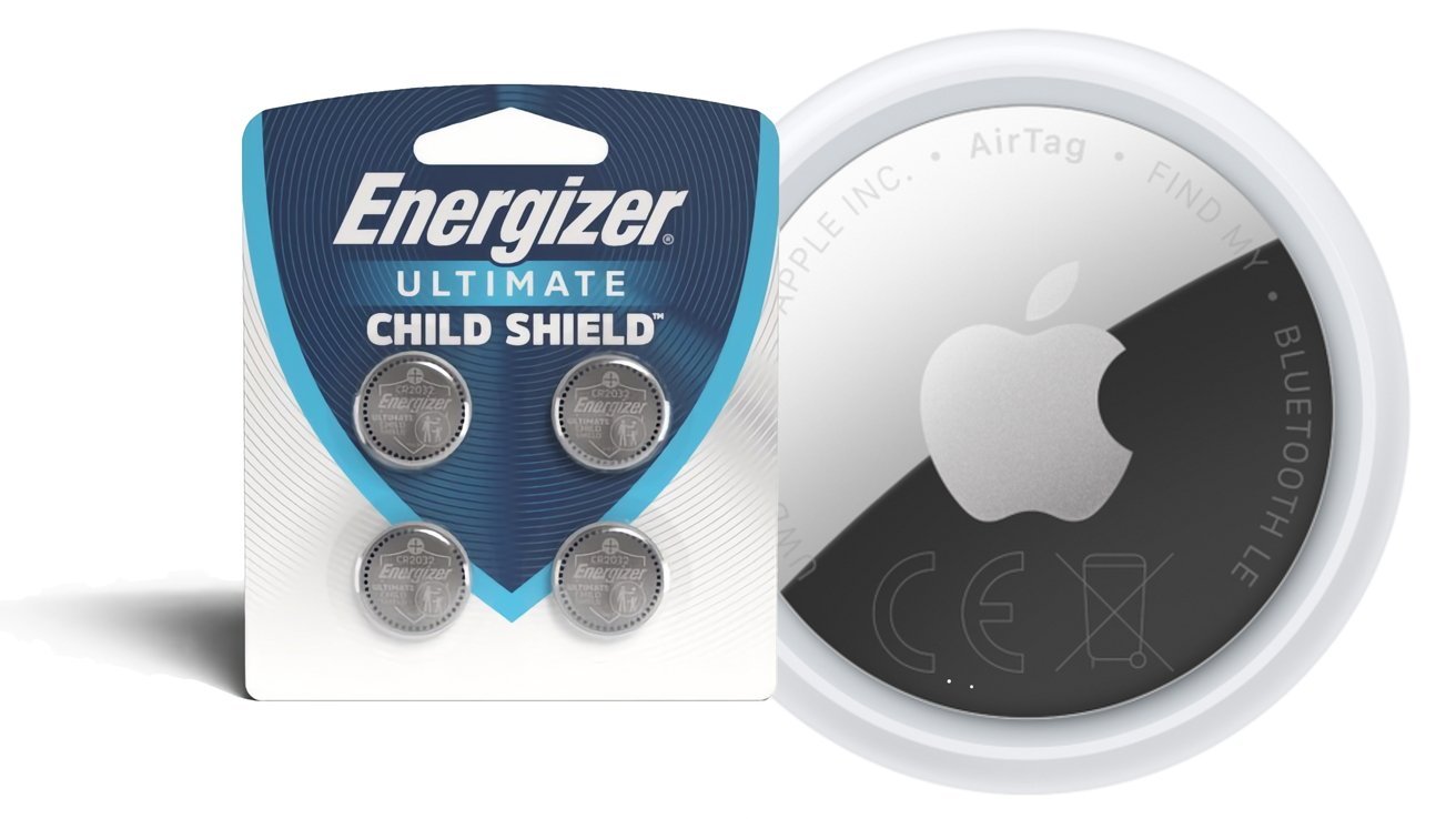 【Energizer 推出兼容 AirTag 的电池，防止误食灼伤】Energi