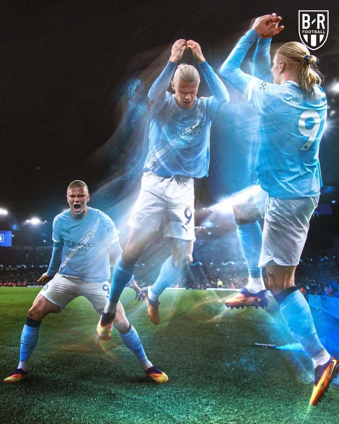 一夜之间，姆巴佩哈兰德打破C罗传奇纪录北京时间12月21日，英超第17轮曼城主场