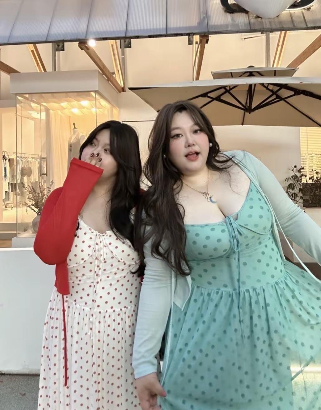 闺蜜们 其实做了两个颜色 正常穿搭无俗行为注意审核 闺蜜穿搭 ootd 粉彩系