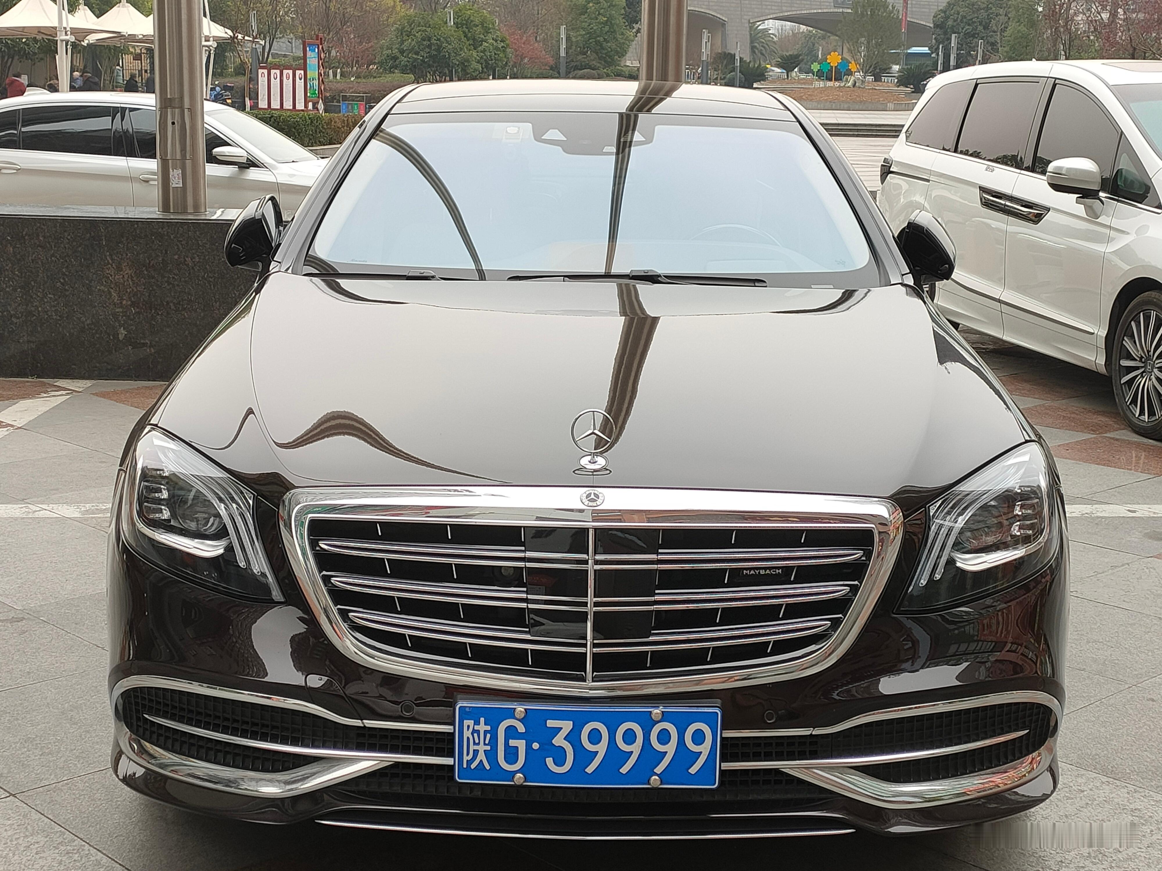 全球车牌[超话] 陕G39999奔驰S680  ​​​