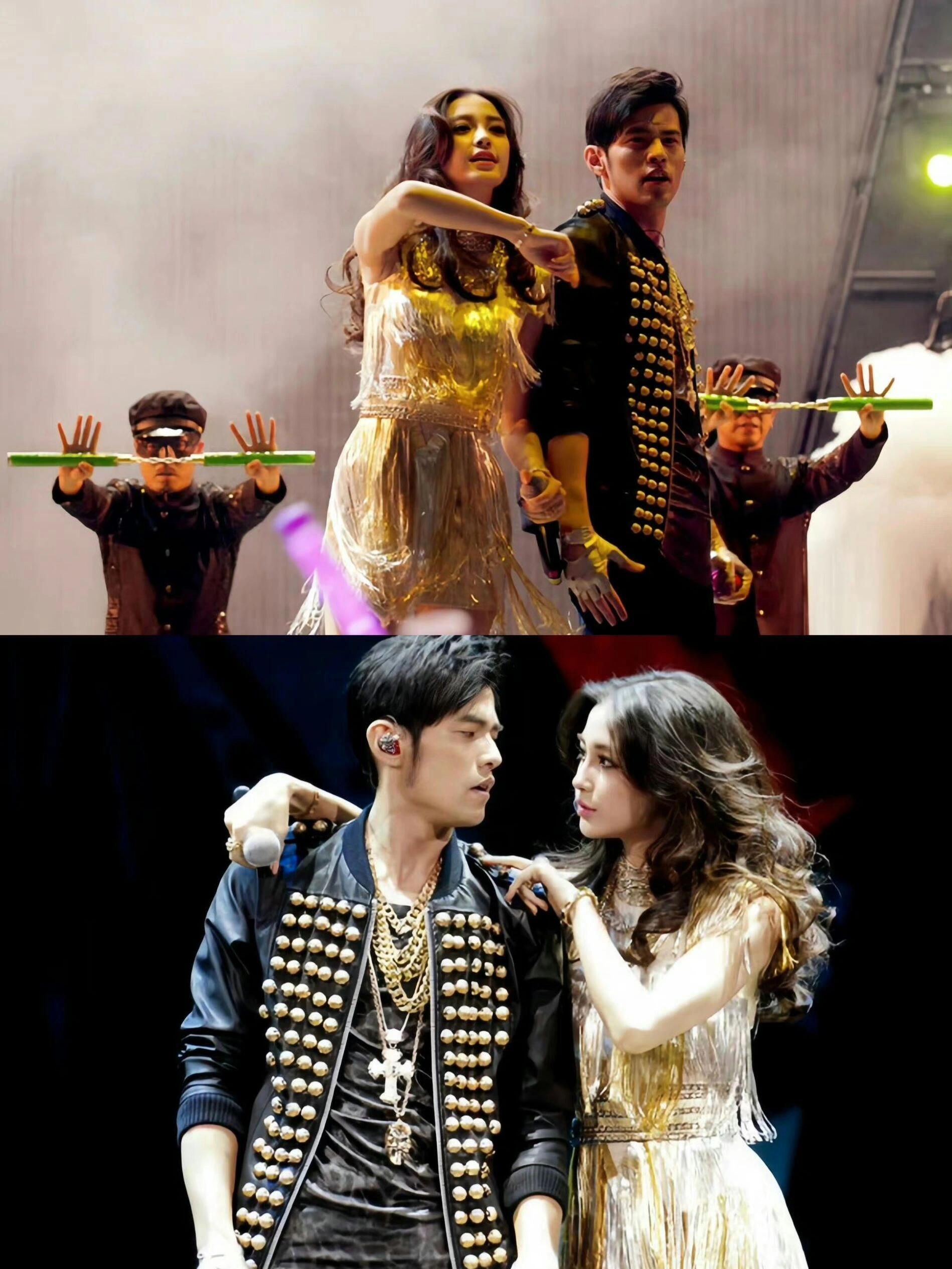 那年angelababy17岁就当上了周杰伦的嘉宾，最成功的追星人 ​​​
