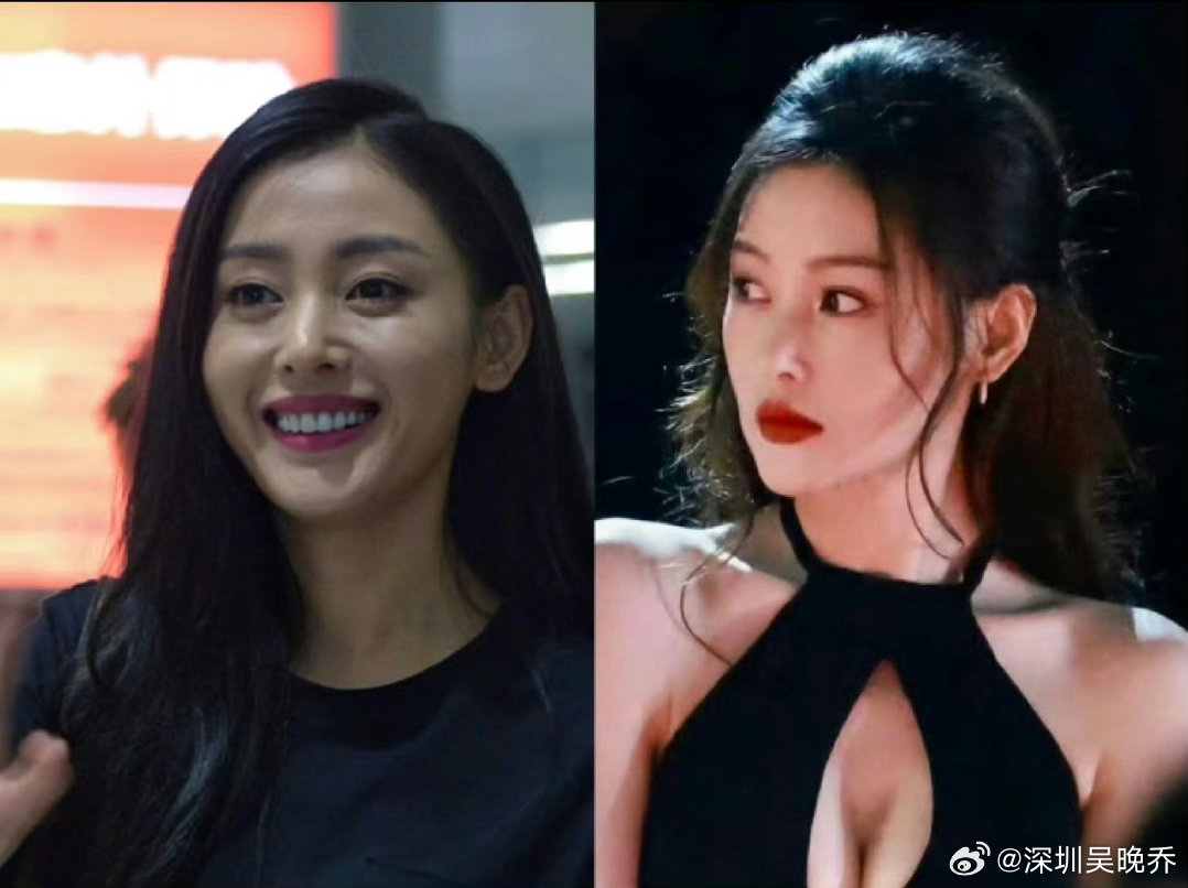 张天爱变样了张天爱近期亮相，面部饱满度明显提升，线条更柔和，与以往英气骨相差异较