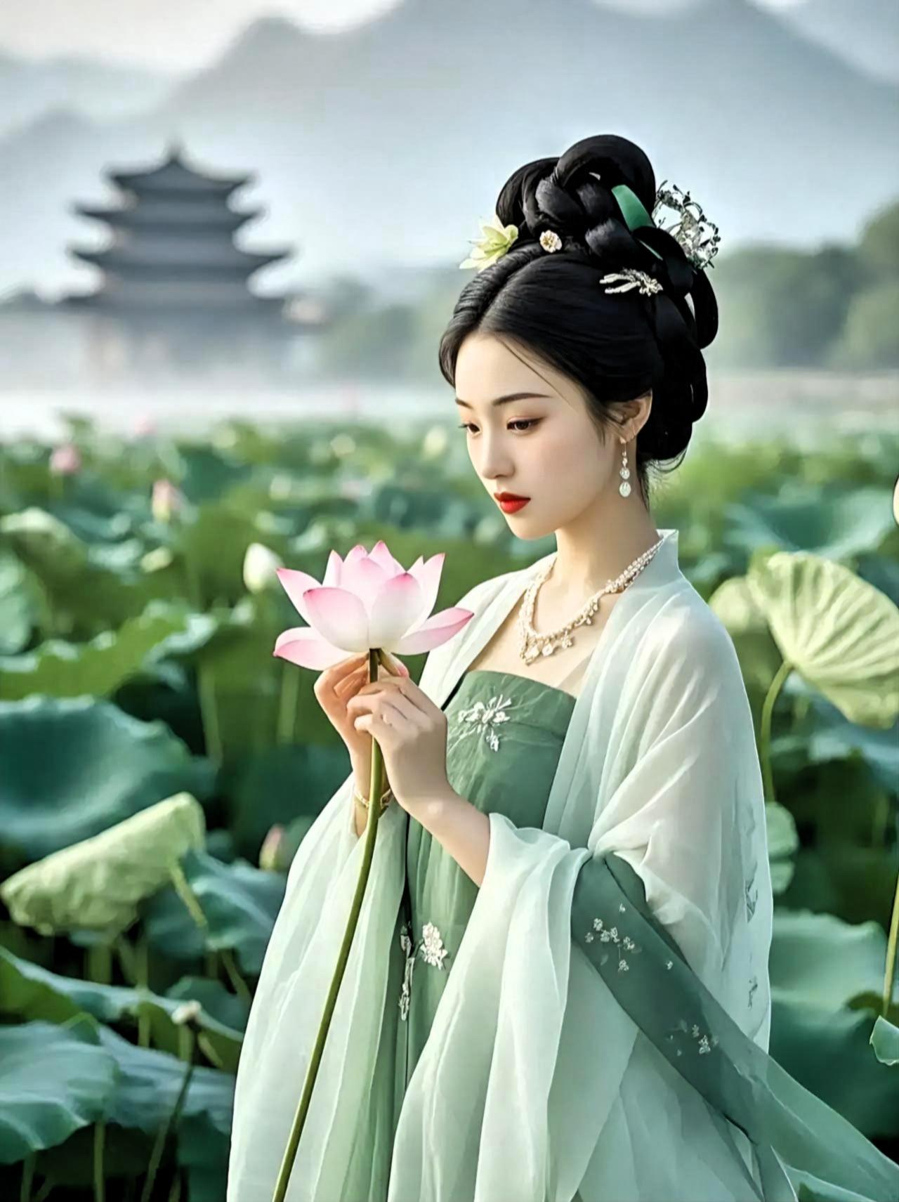 上联：春柳招来百鸟歌
下联：夏莲迎候千蝶舞