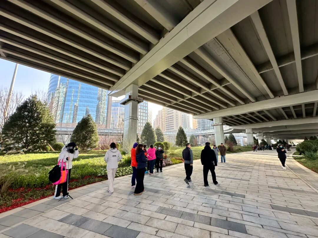 交通环境双提升，国贸桥区迎来1.1公里“漫行廊道”