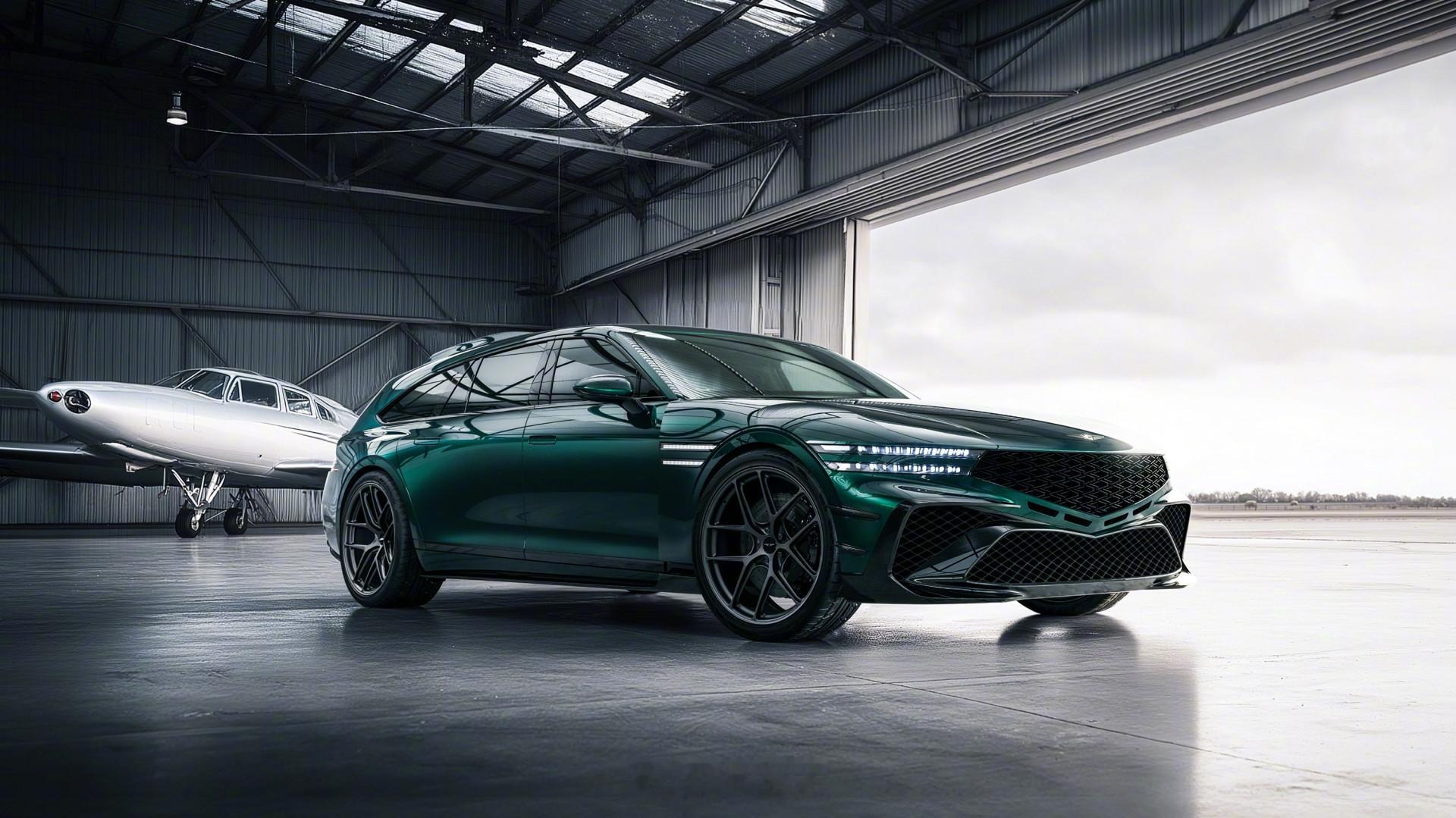 G90 Wingback太优雅太帅了～基于D级车打造的瓦罐过于罕见，赶紧量产吧捷