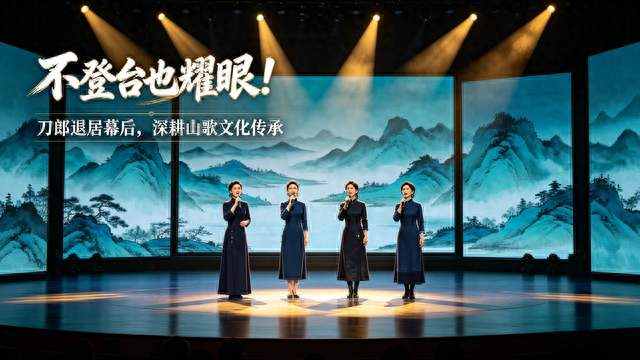 不登台也耀眼！刀郎退居幕后，深耕山歌文化传承