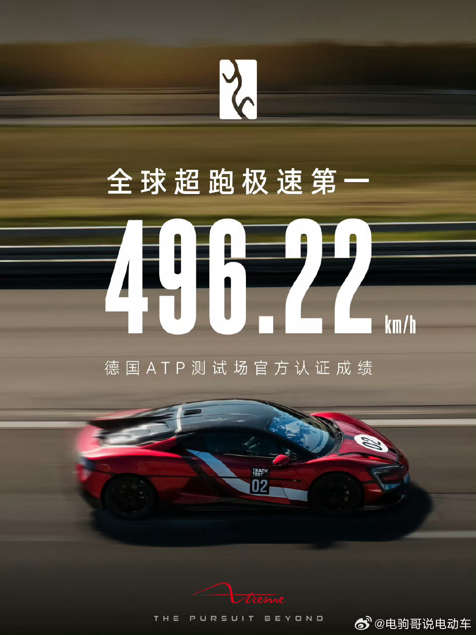 仰望U9X成为全球最快汽车极速496.22km/h！仰望U9X成为全球跑得最快的