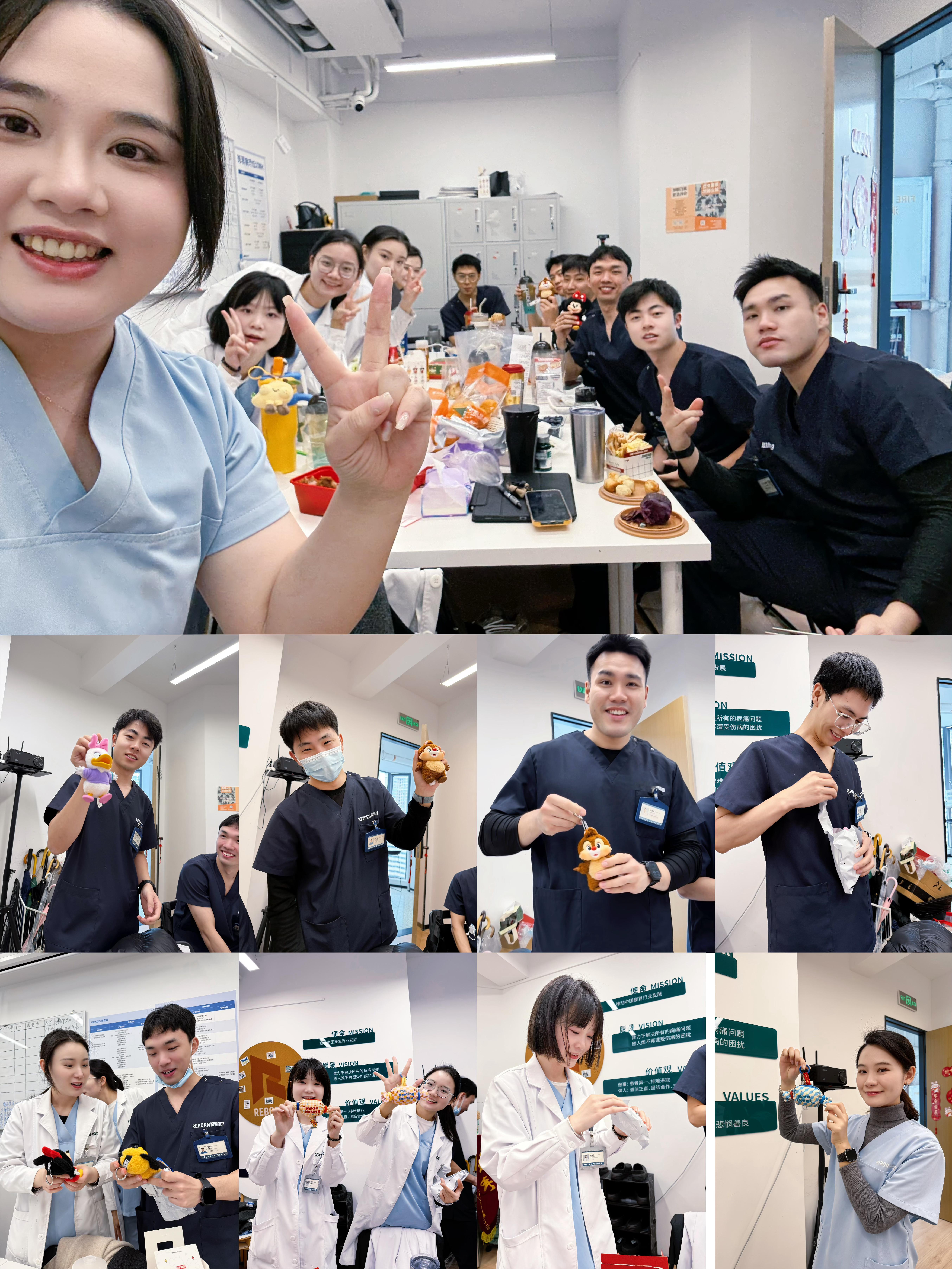 锐博康复 这不还没跨年呢，但是广州店已经把气氛搞起来了——开盲盒！我还在忙碌的开