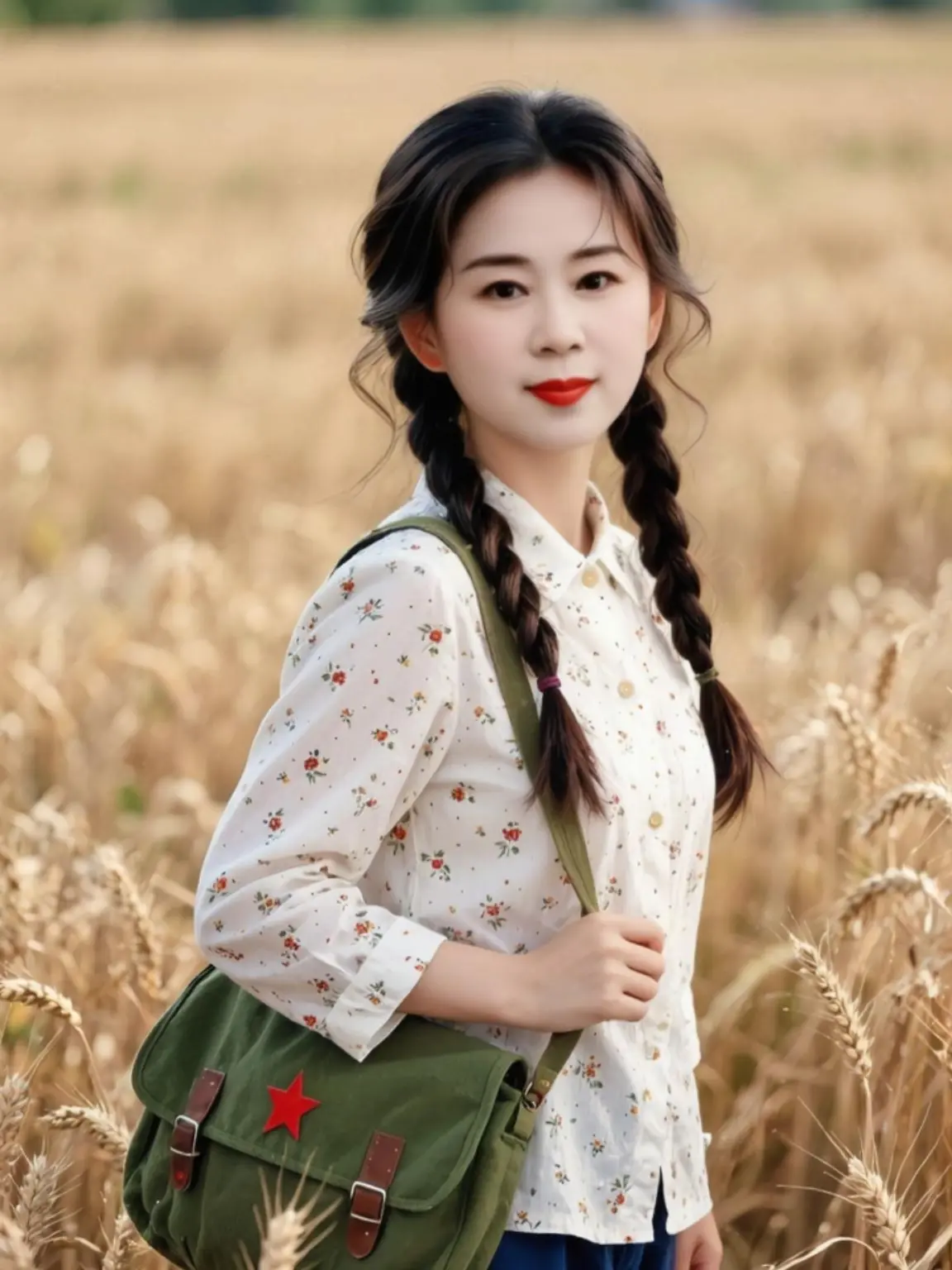 AI绿包知青大片 ai创作