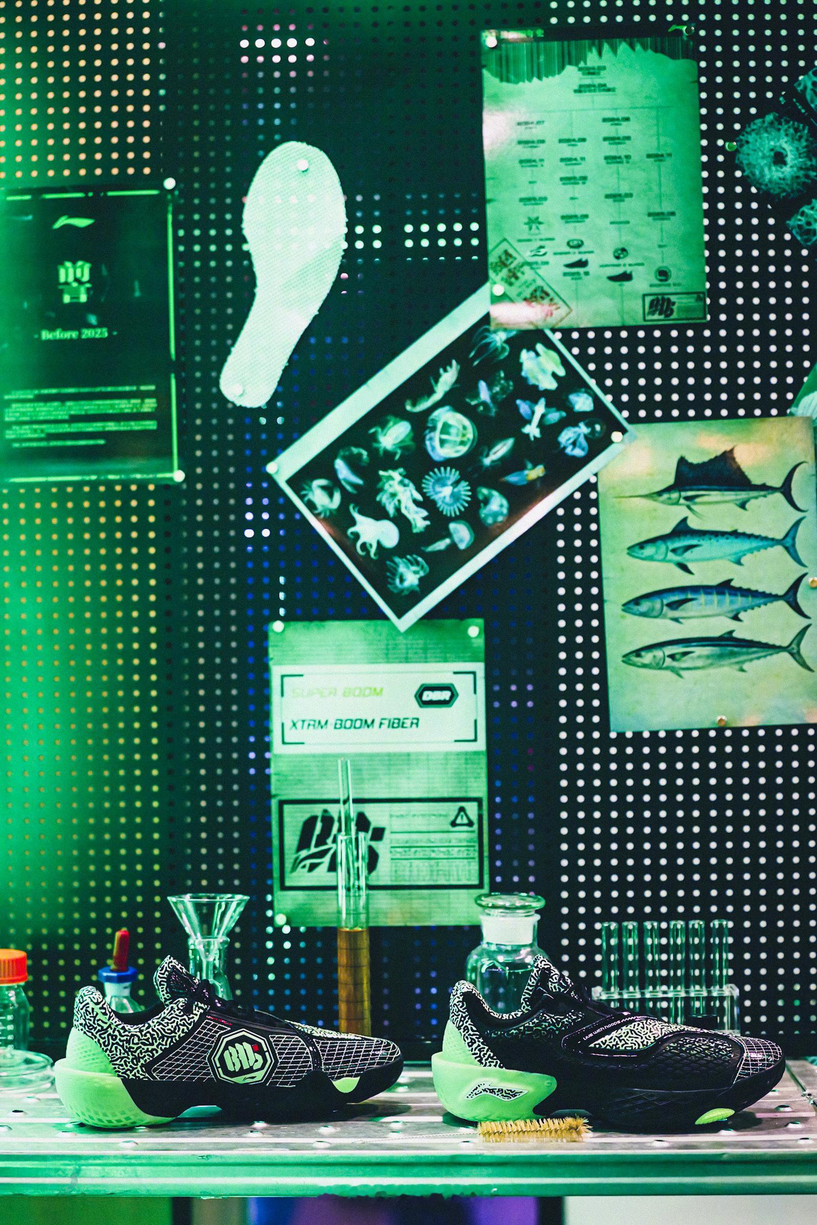 LI-NING BADFIVE反伍物种入侵 反伍疯狂实验室培育出的新品种「培养皿