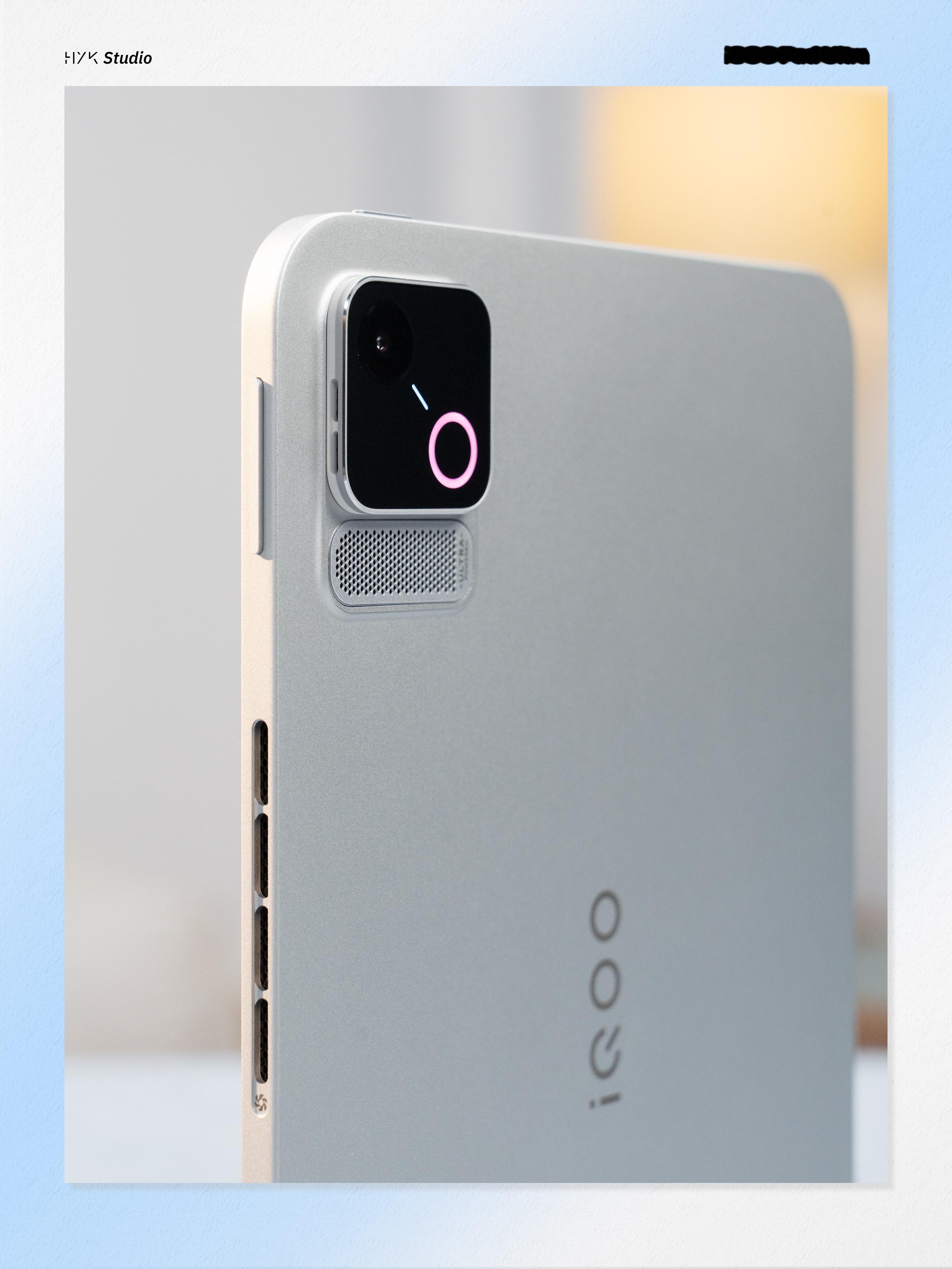 HYK图赏 ｜iQOO Pad Ultra实物比照片更有质感，全金属一体机身摸上