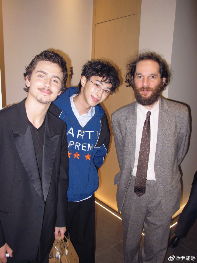 恩利首次主持就是采访甜茶  谁懂恩利采访甜茶，在《至尊马蒂》见面会上恩利全程状态