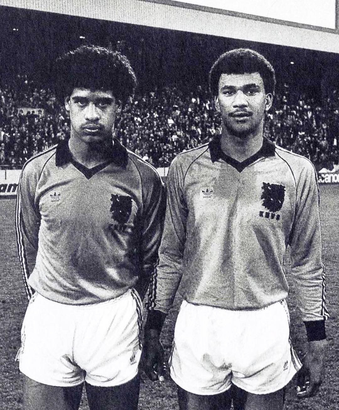 【老照片】 里杰卡尔德🇳🇱 & 古利特🇳🇱.ac米兰名宿