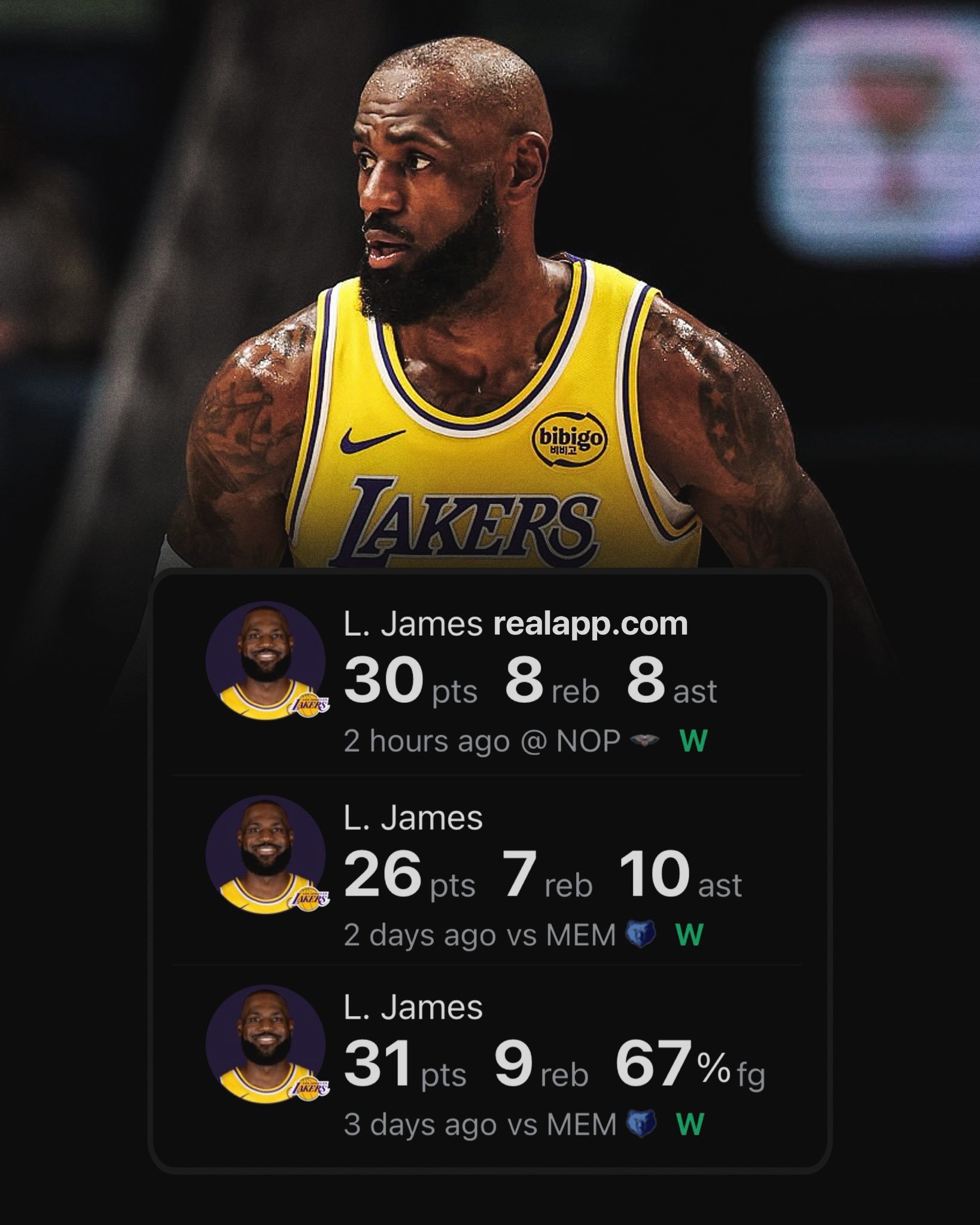 詹姆斯 41岁老不老？詹姆斯这三场的表现，黑子又脸疼了湖人战胜鹈鹕詹姆斯教科书式