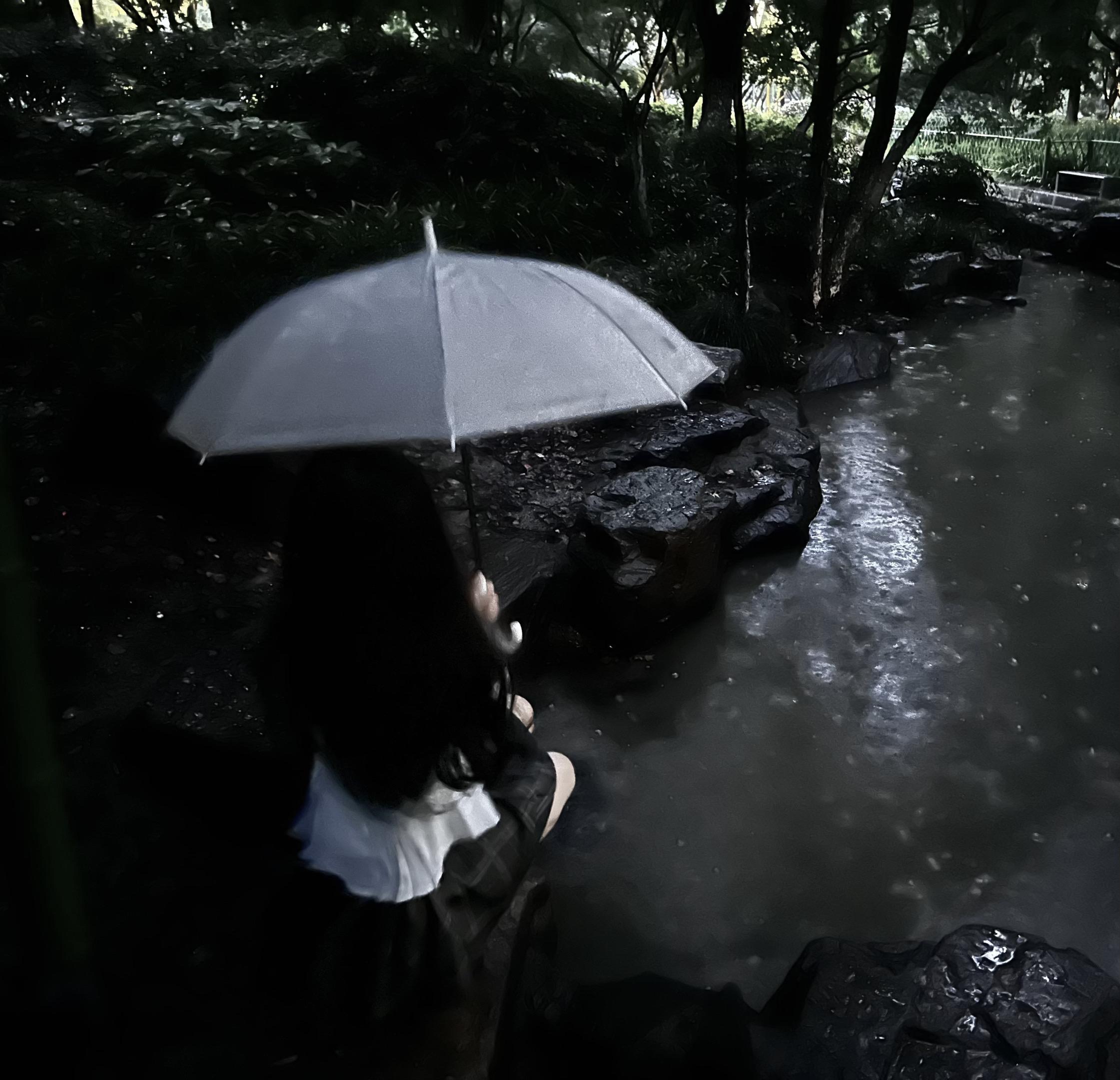 我本想下完这场雨去找你 哪知这场雨绵绵不绝