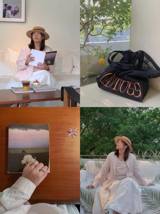 相册里藏不住的慵懒春日Plog🍈🥥 今日ootd