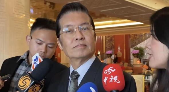 国民党副主席张荣恭发表声明，

4月13日，针对国台办宣布对台十项利多，陆委会副