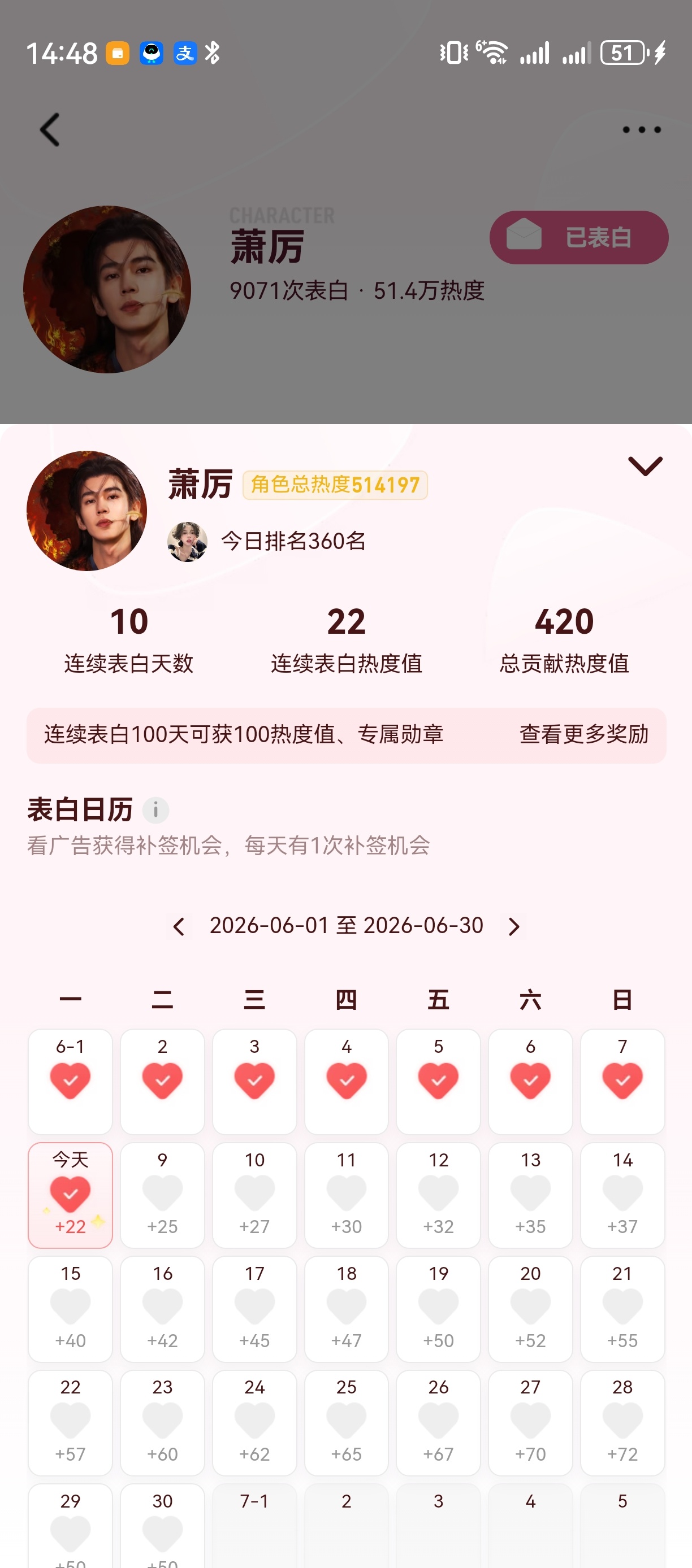 '     ◇6.8◇开推4◇慕容清峄◇萧厉◇热°  专栏 · 兔牙能量站