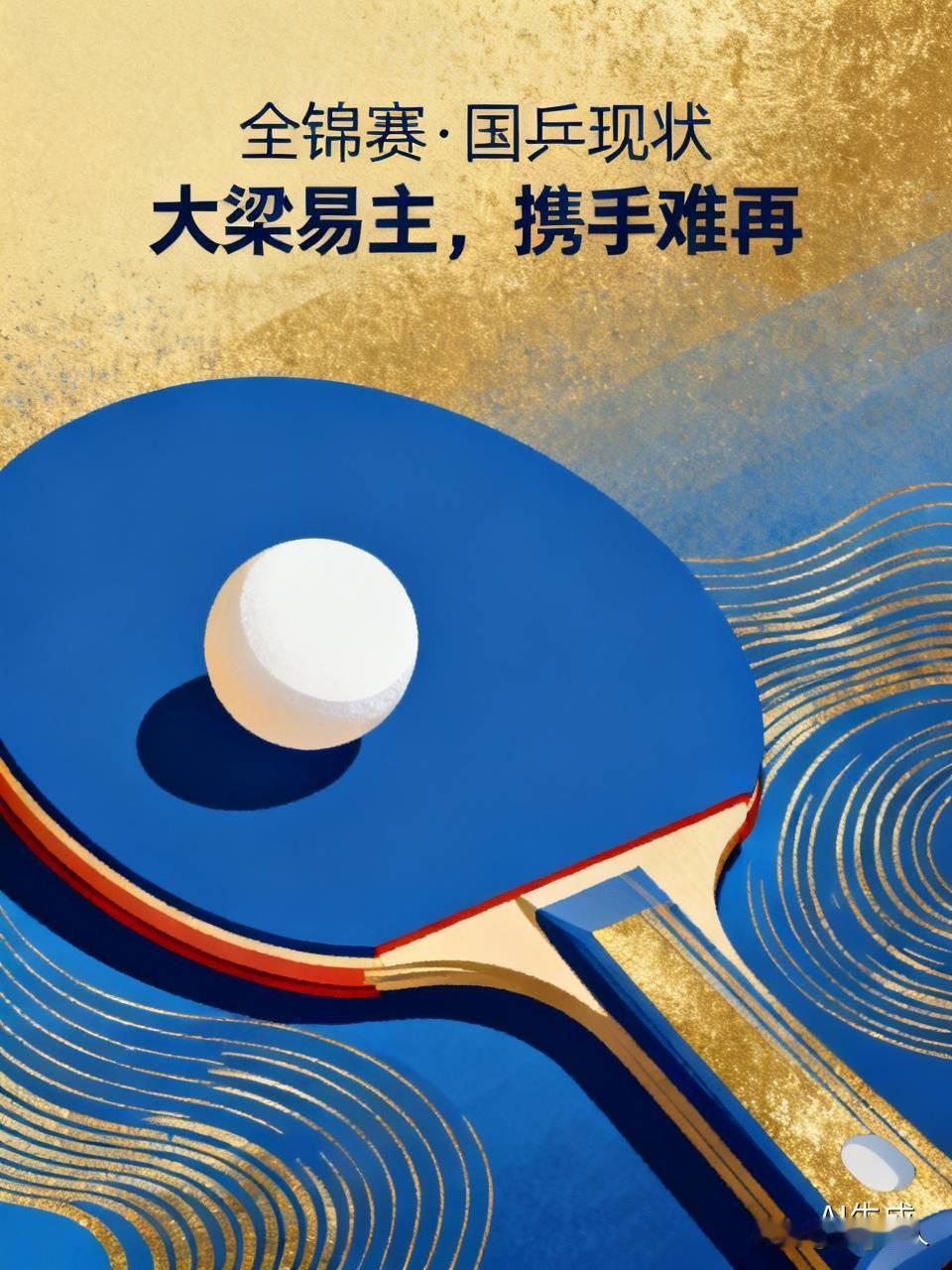 全锦赛开始了，没看小胖的赛程。
感觉国家队面临断代的危险，目前国家队的大梁是大头