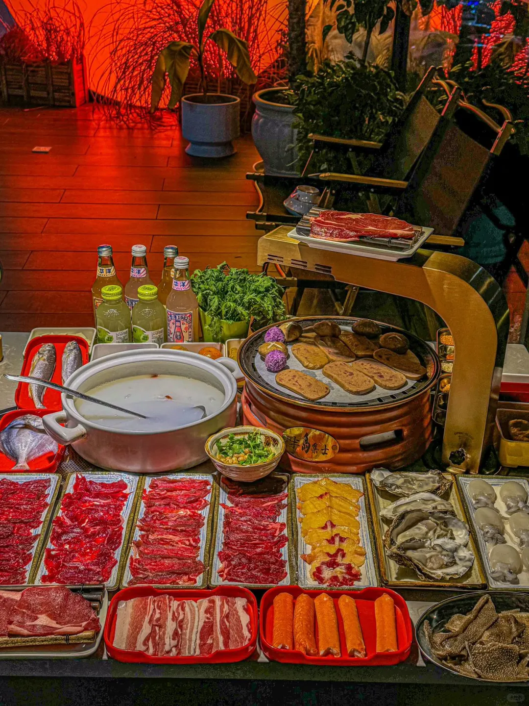 可以唱k的火锅店，养生人士难得的放纵！！！