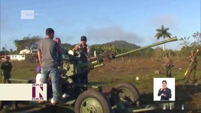 🇨🇺最近几天，古巴电视台大量报道了全国各地正在进行的军事演习，这源于当前严峻