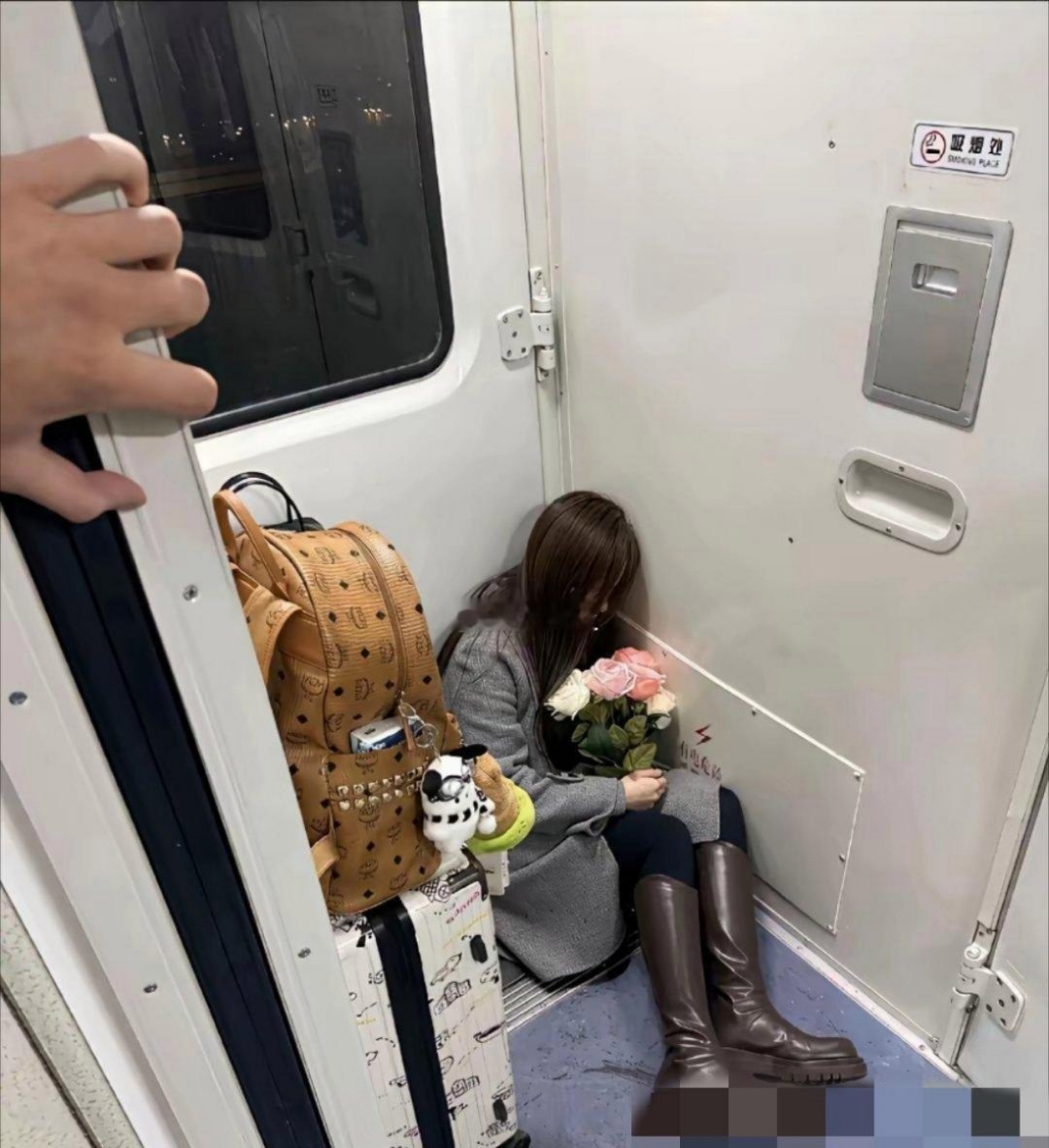 坐在火车上忽然懂了，这便是无数打工人的归途。 