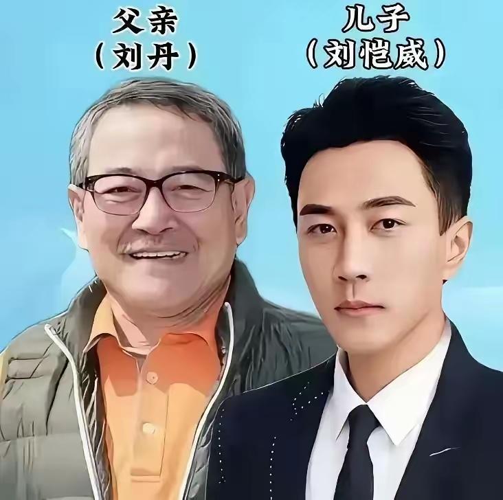 刘丹刘恺威父子
王永泉王宏父子
邵兵邵子恒父子
三对演员父子同框比拼，各有风采，