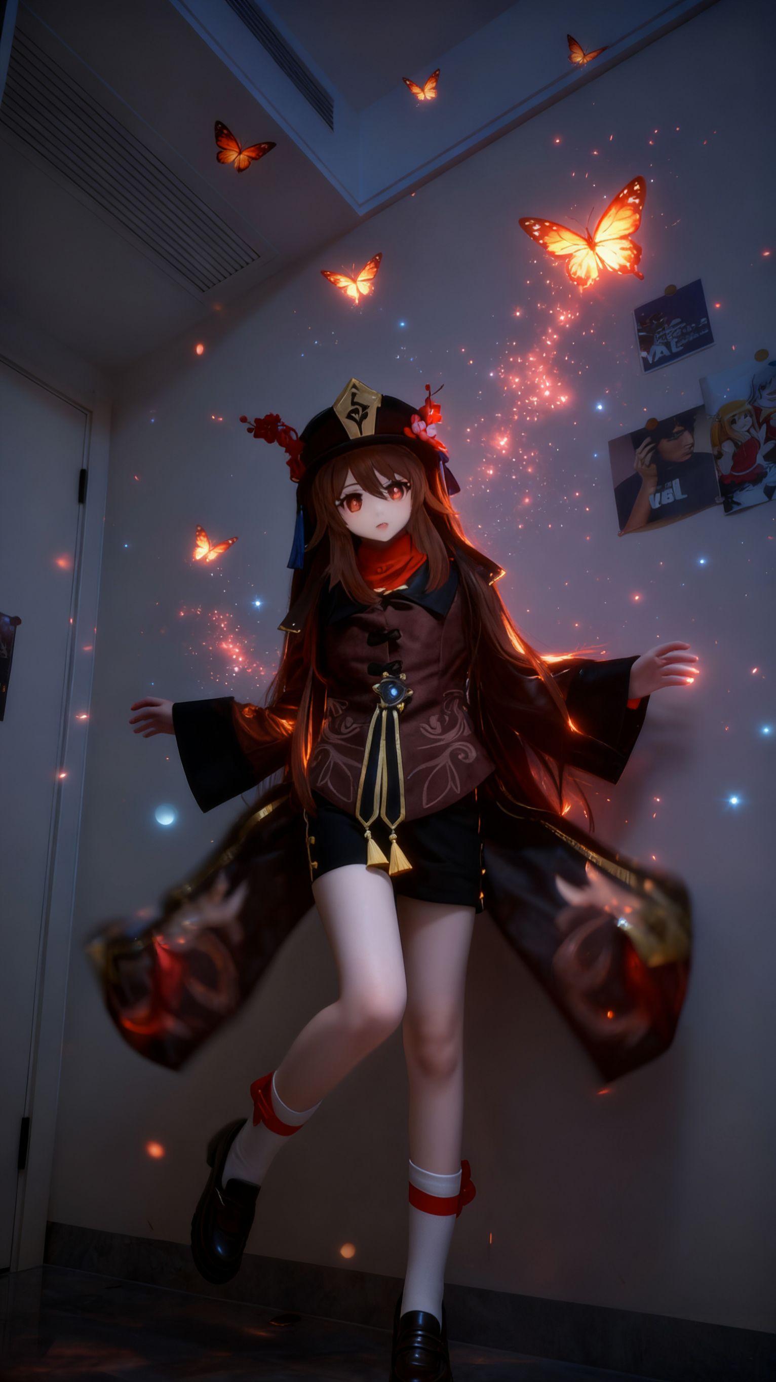 原神。胡桃cos