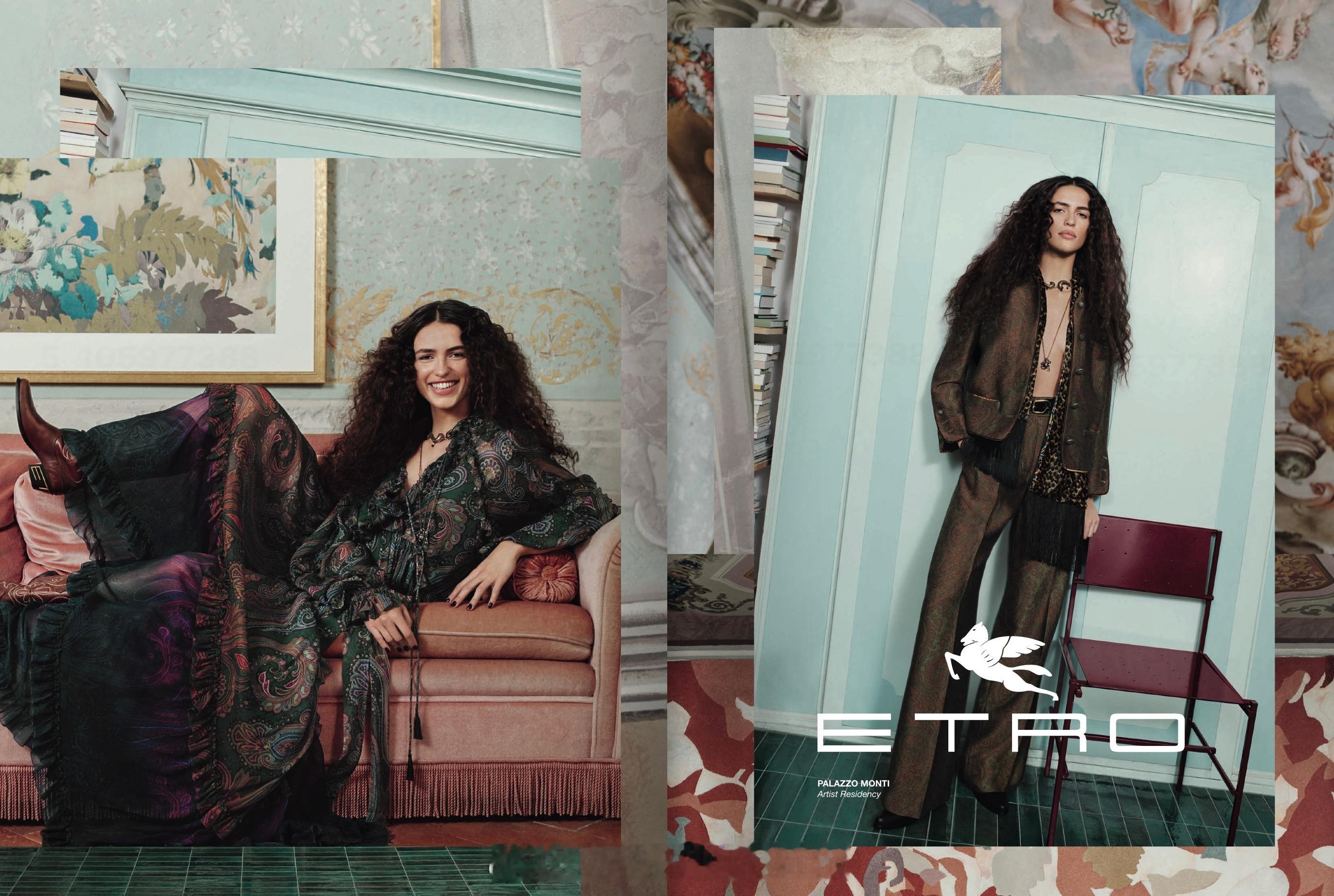 Etro 2026秋冬广告！时尚灵感解读