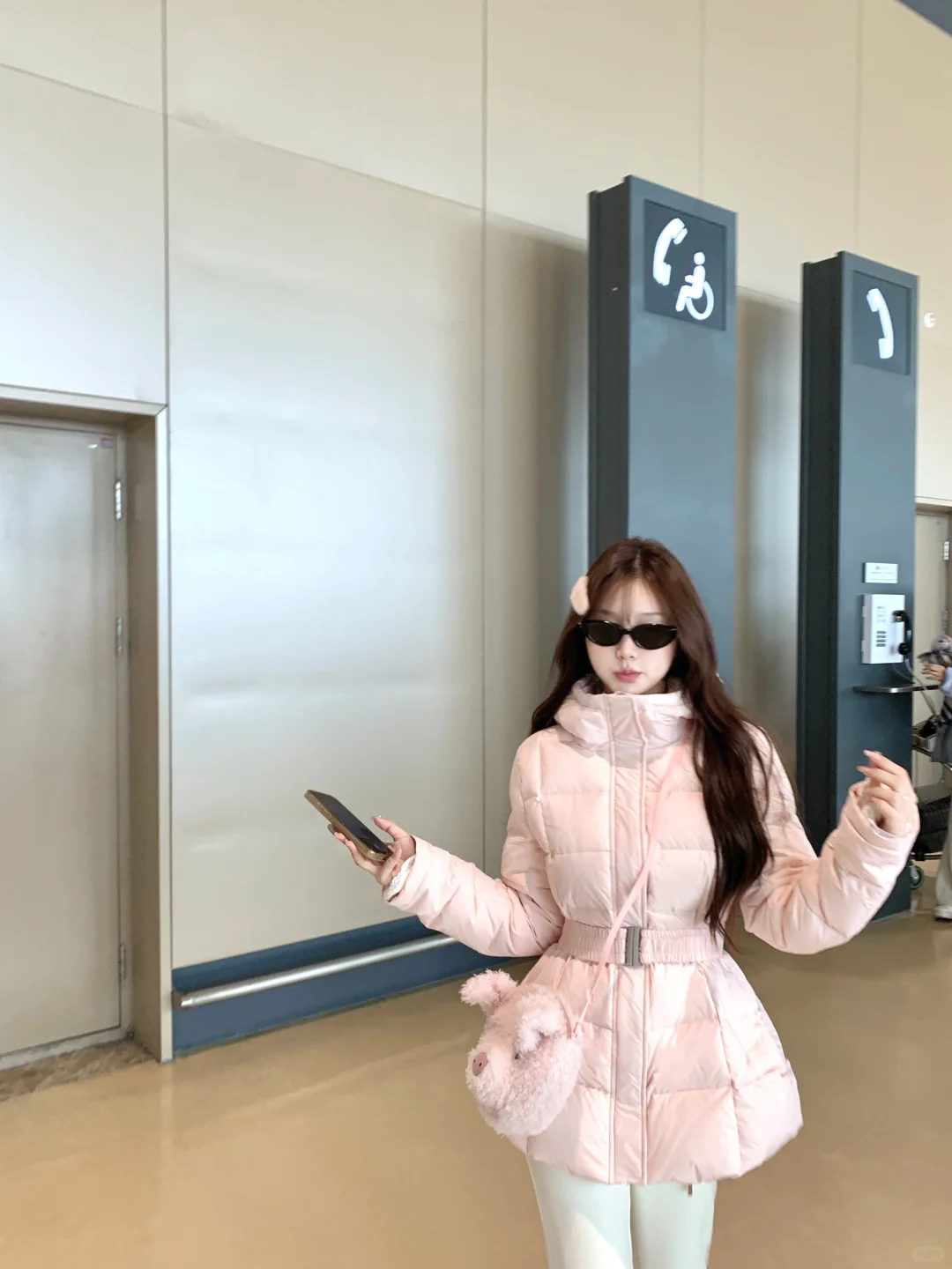 记录今天的机场ootd✈️