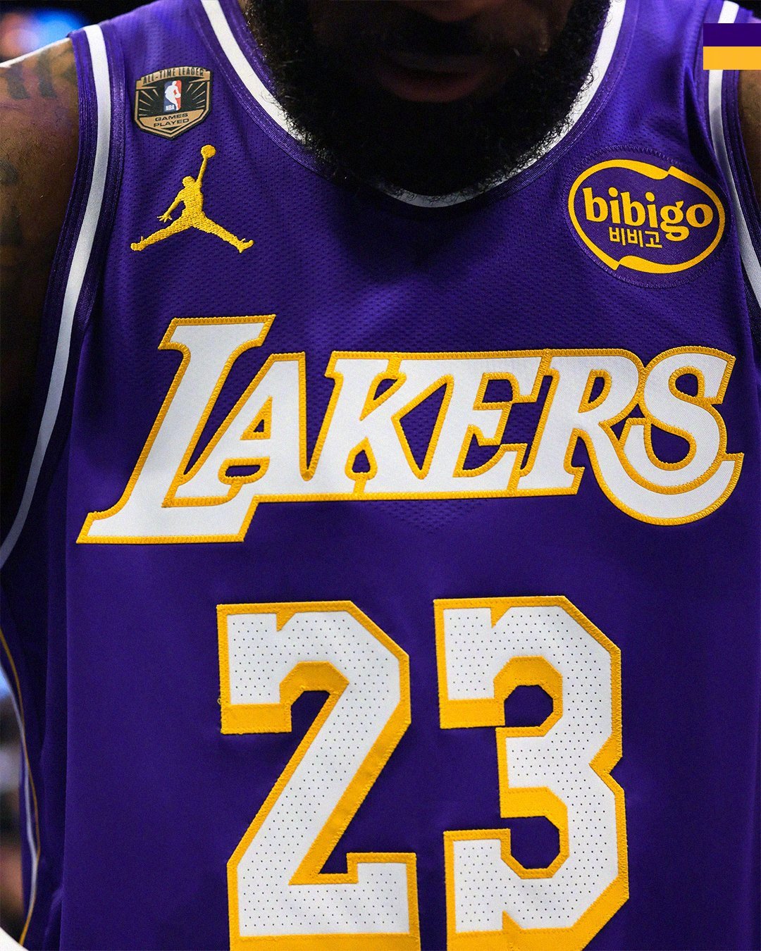 伟大，正在上演🌟洛杉矶湖人 詹姆斯出场数独占历史第一 湖人国度