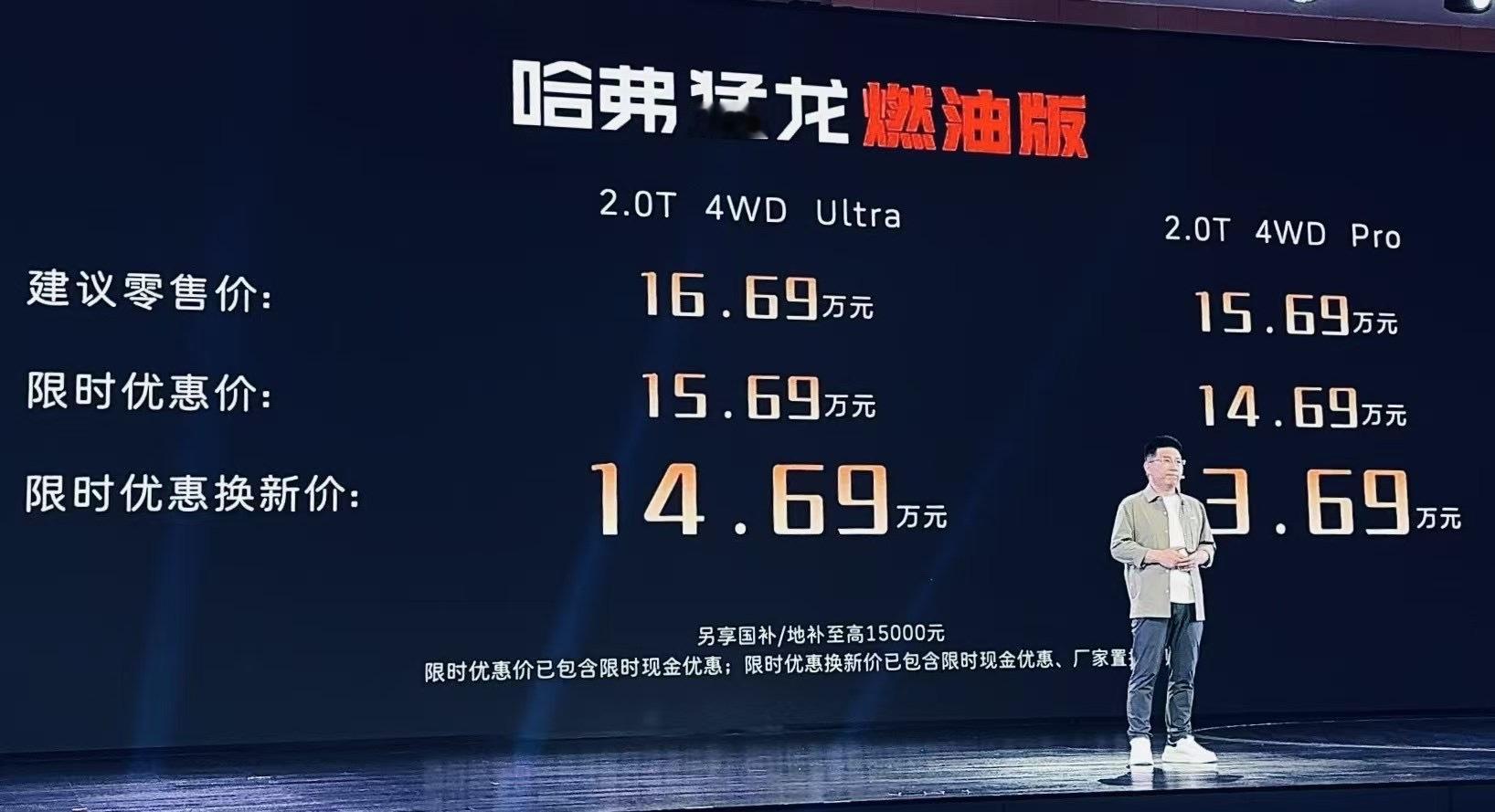 哈弗猛龙燃油版，大件儿全齐了，卖相也相当不错，这价格大伙儿觉得怎么样？哈弗猛龙燃
