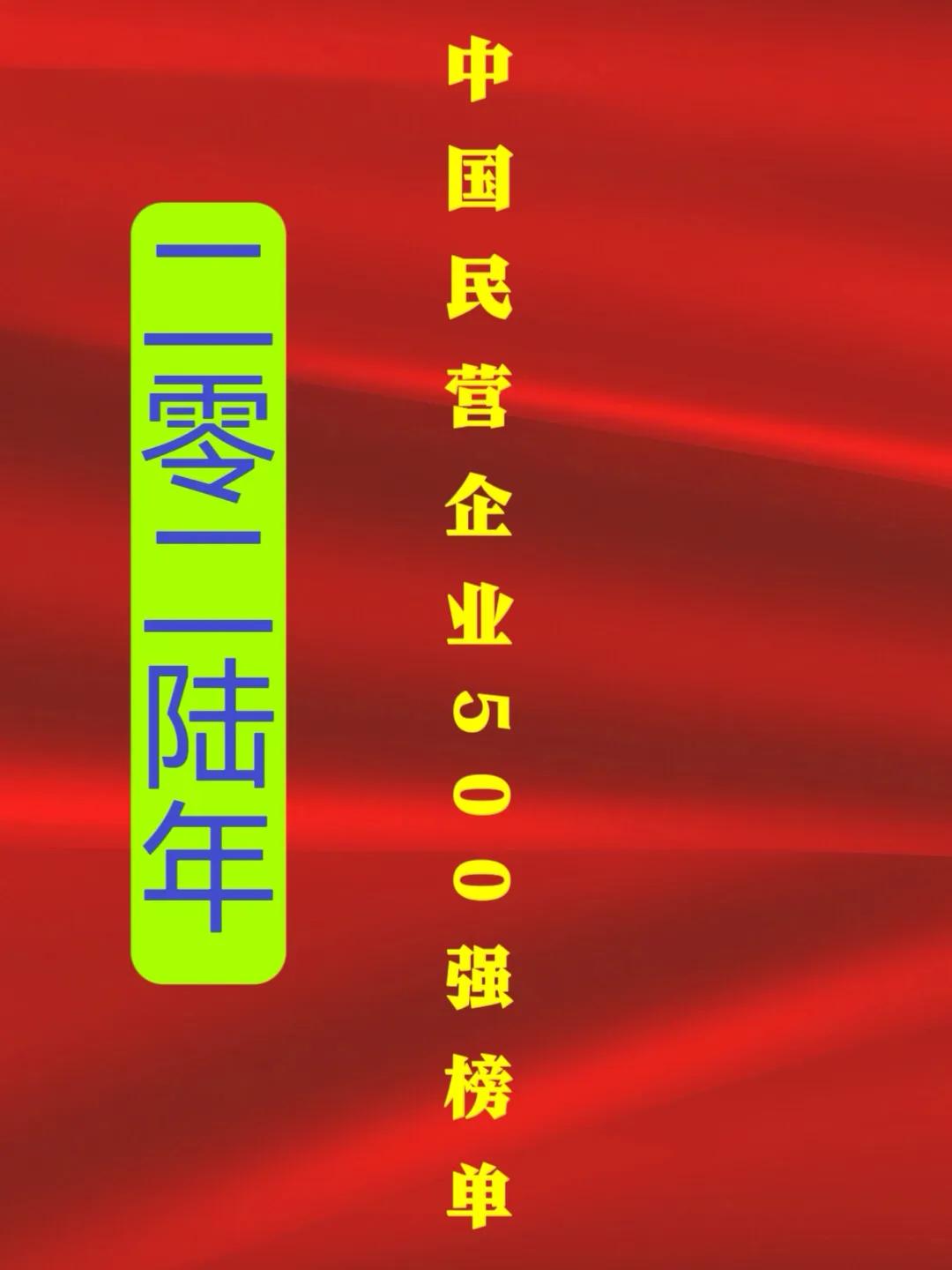 喜报！20家闽企跻身2026中国民营企业500强