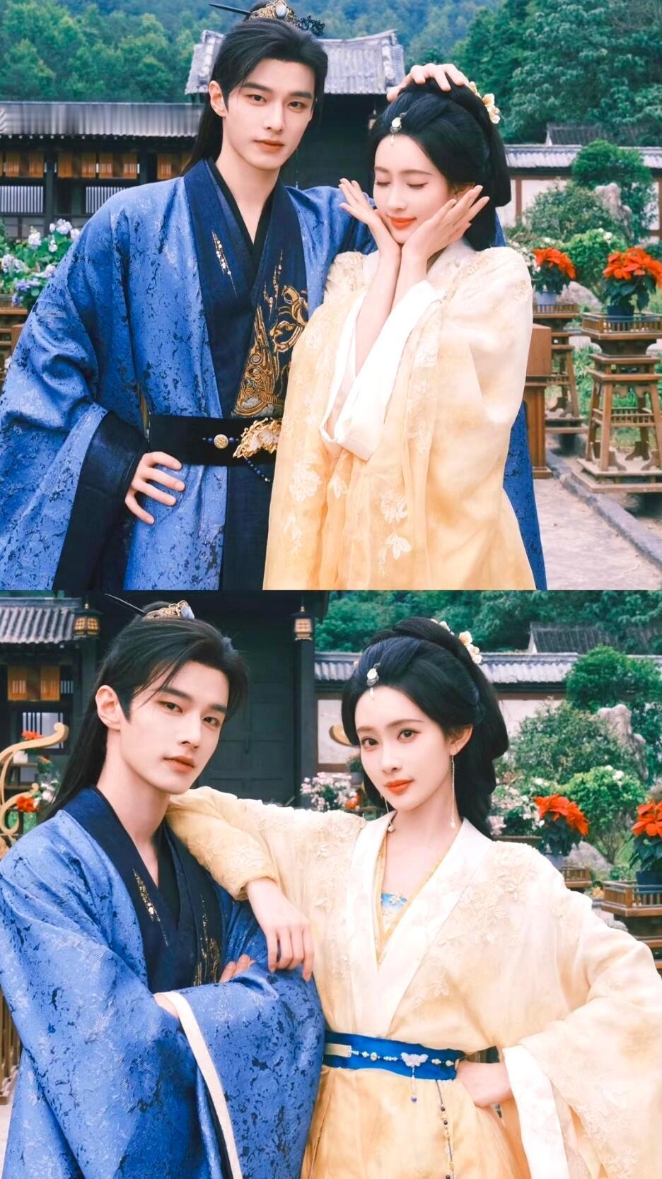 孟子义何与新剧大婚孟子义何与大婚《百花杀》大婚名场面来了！孟子义何与身着大红婚服