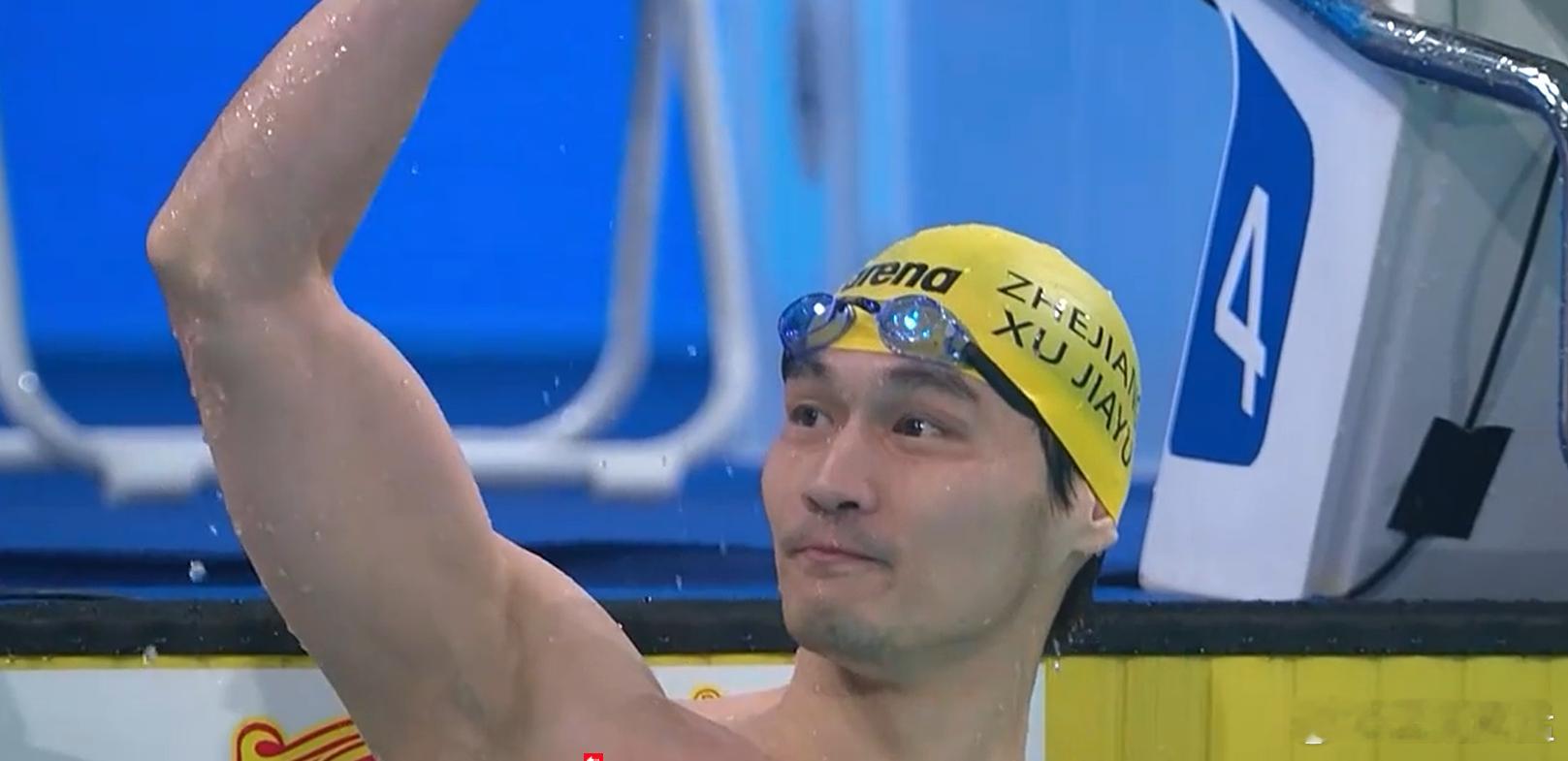 上半年追平全运会上终于打破！ 徐嘉余创造男子50米仰泳全国纪录 状态依然巅峰！1